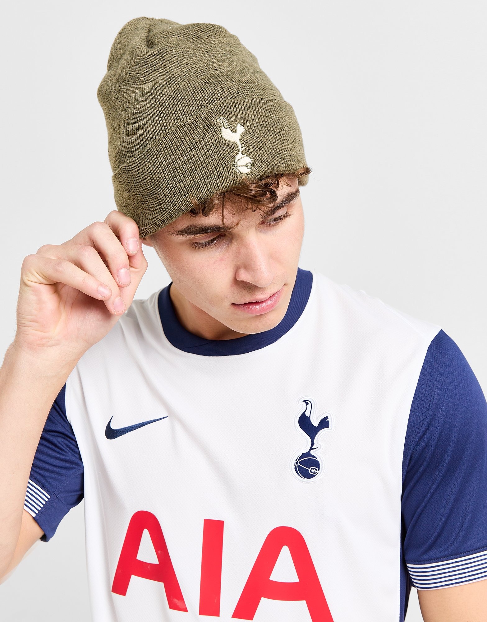 Green New Era Tottenham Hotspur FC Cuffed Beanie Hat | JD Sports UK