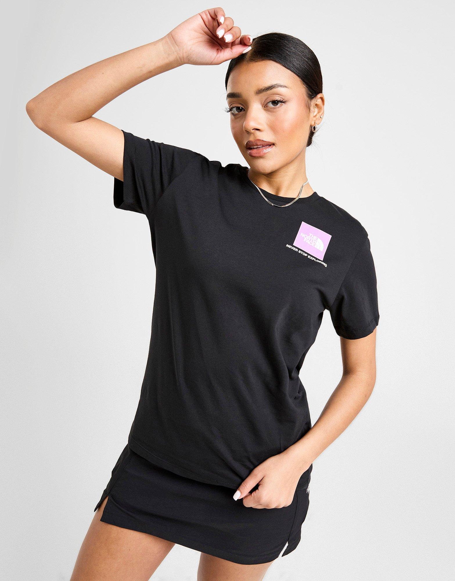 【英国限定】The North Face Box Mountain T-Shirt Black The North Face Mountain Box Graphic T-Shirt | JD Sports UK