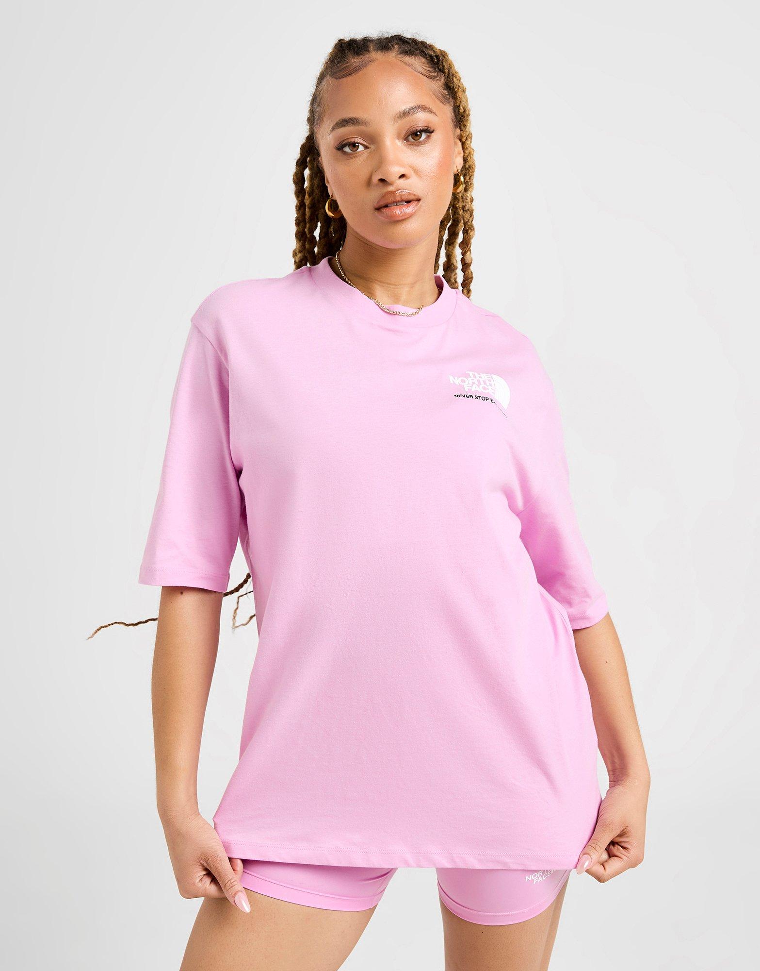 【The North Face】 DELPHIE S/S R/TEE - HOT_PINK s-l1200.png