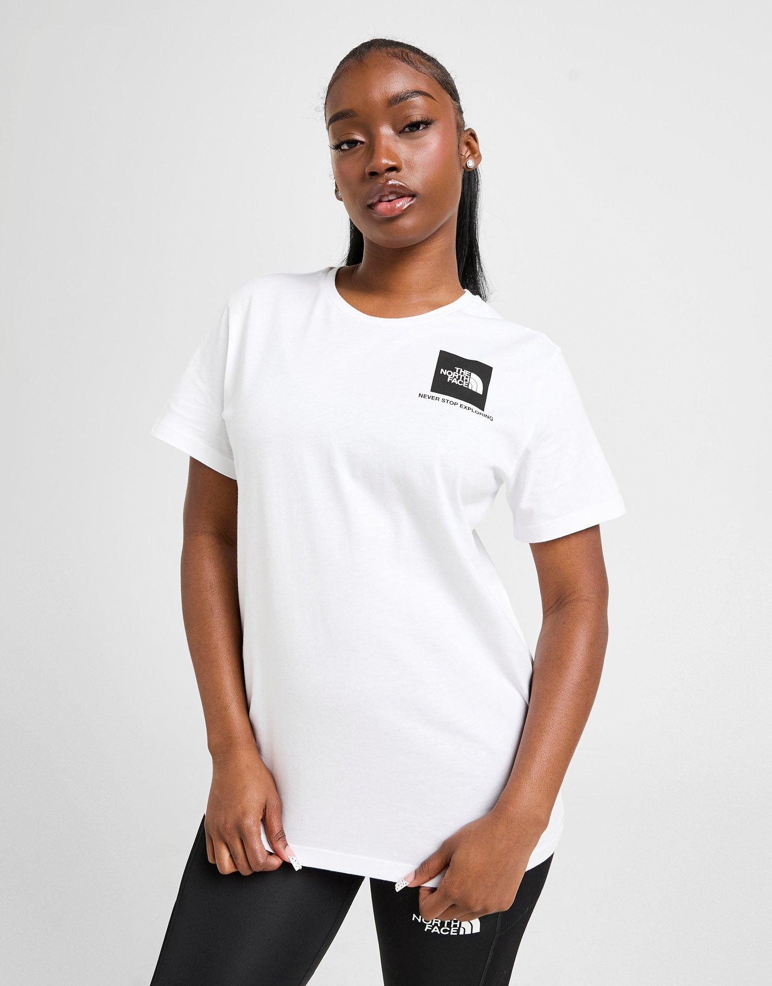 THE NORTH FACE Tシャツ White The North Face Mountain Box Graphic T-Shirt - JD