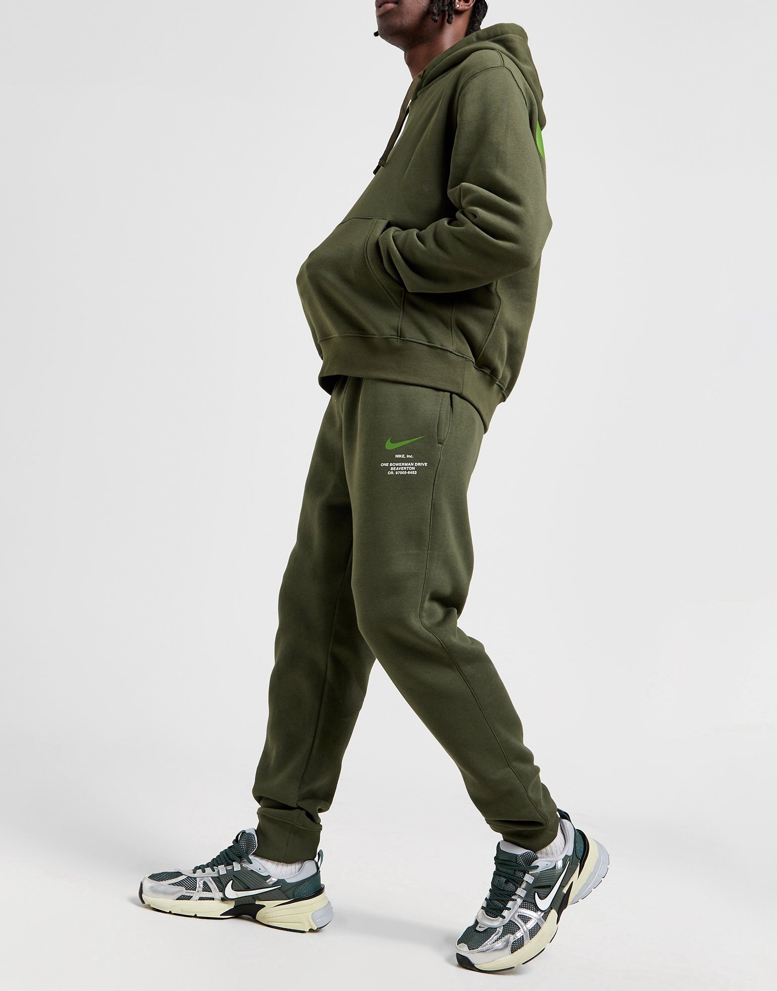 swoosh joggers