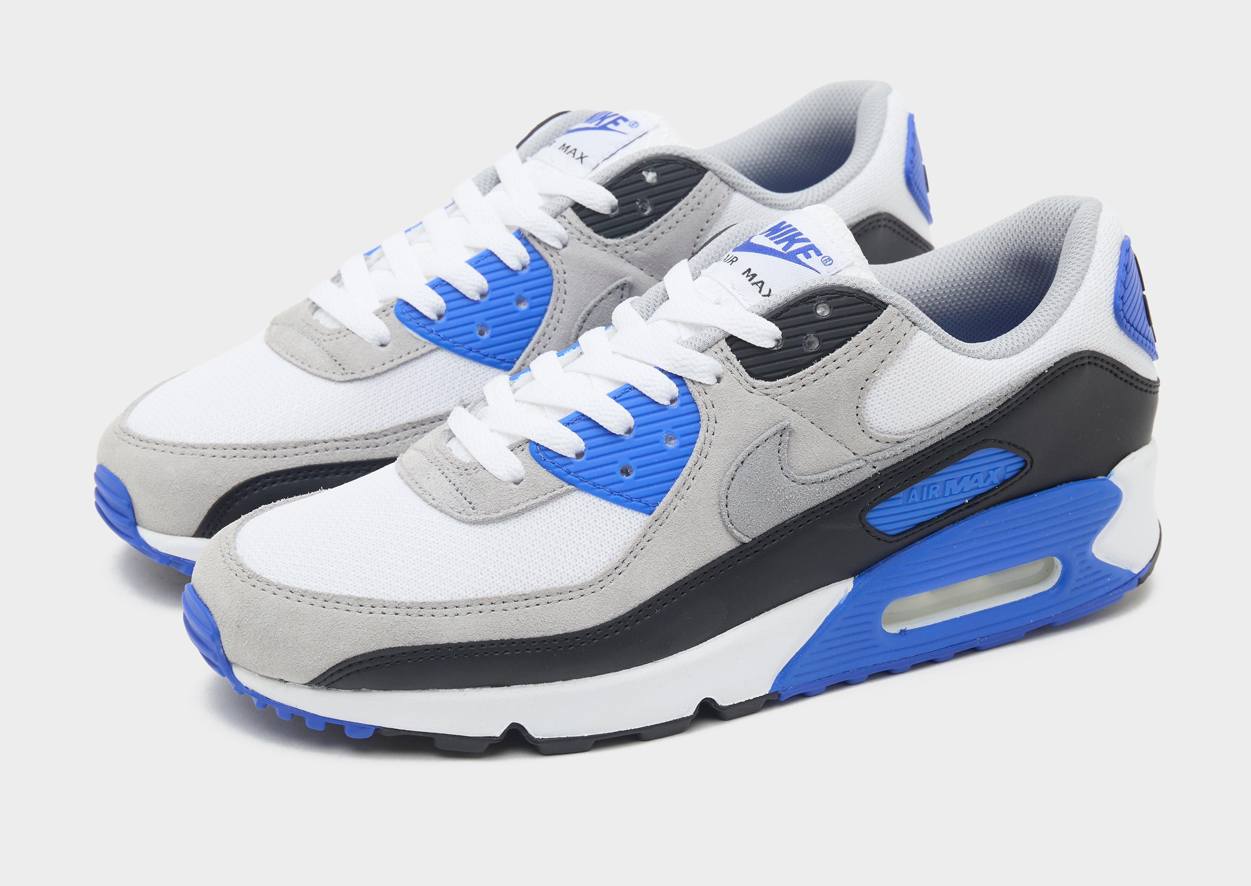 r*5様 NIKE Air Max 90 ホワイト/ブルー27.5cm Amazon | NIKE(ナイキ)エアマックス90WAIRMAX90ホワイト/ブルー