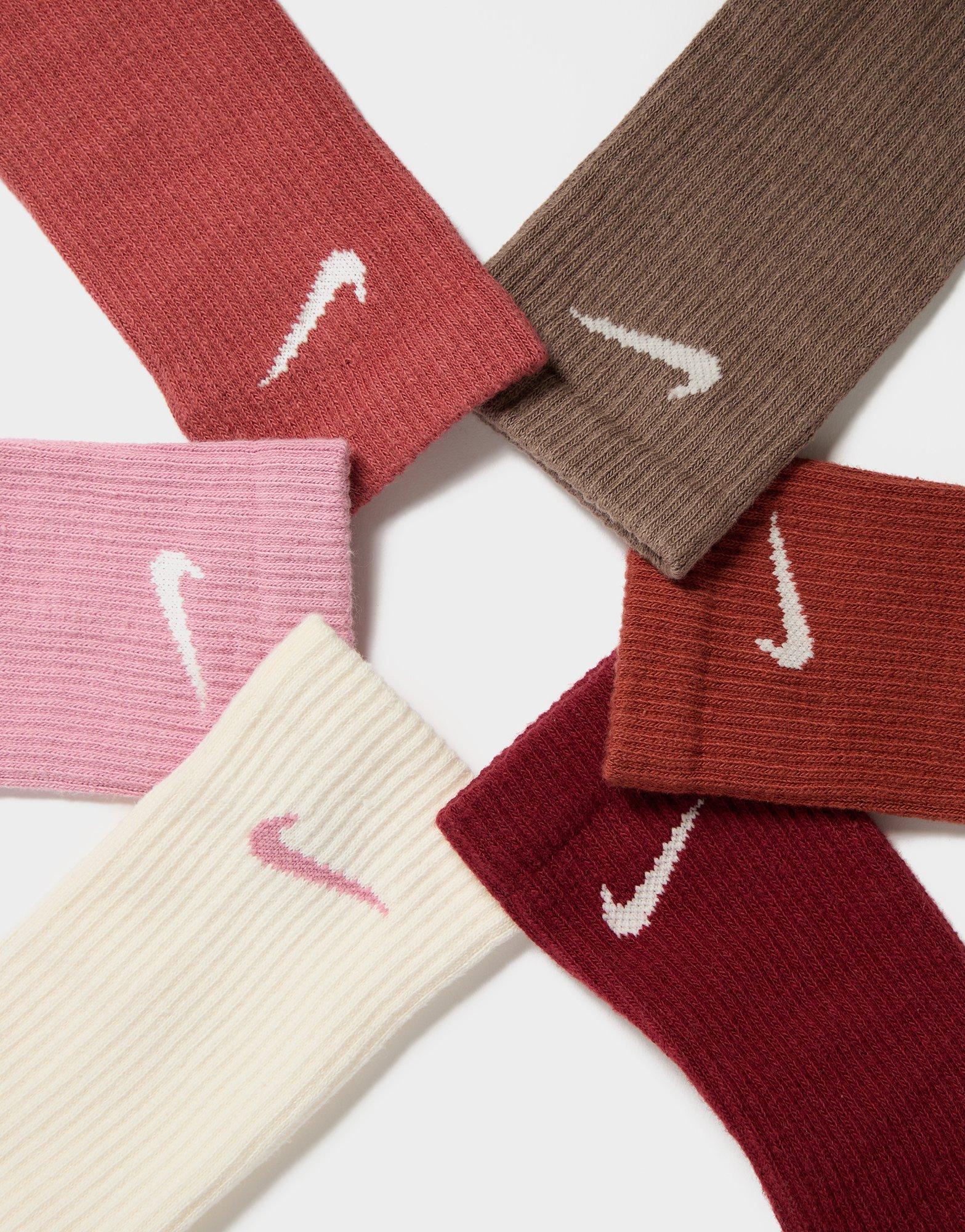 Nike 6-Pack Everyday Cushioned Training Crew Socks