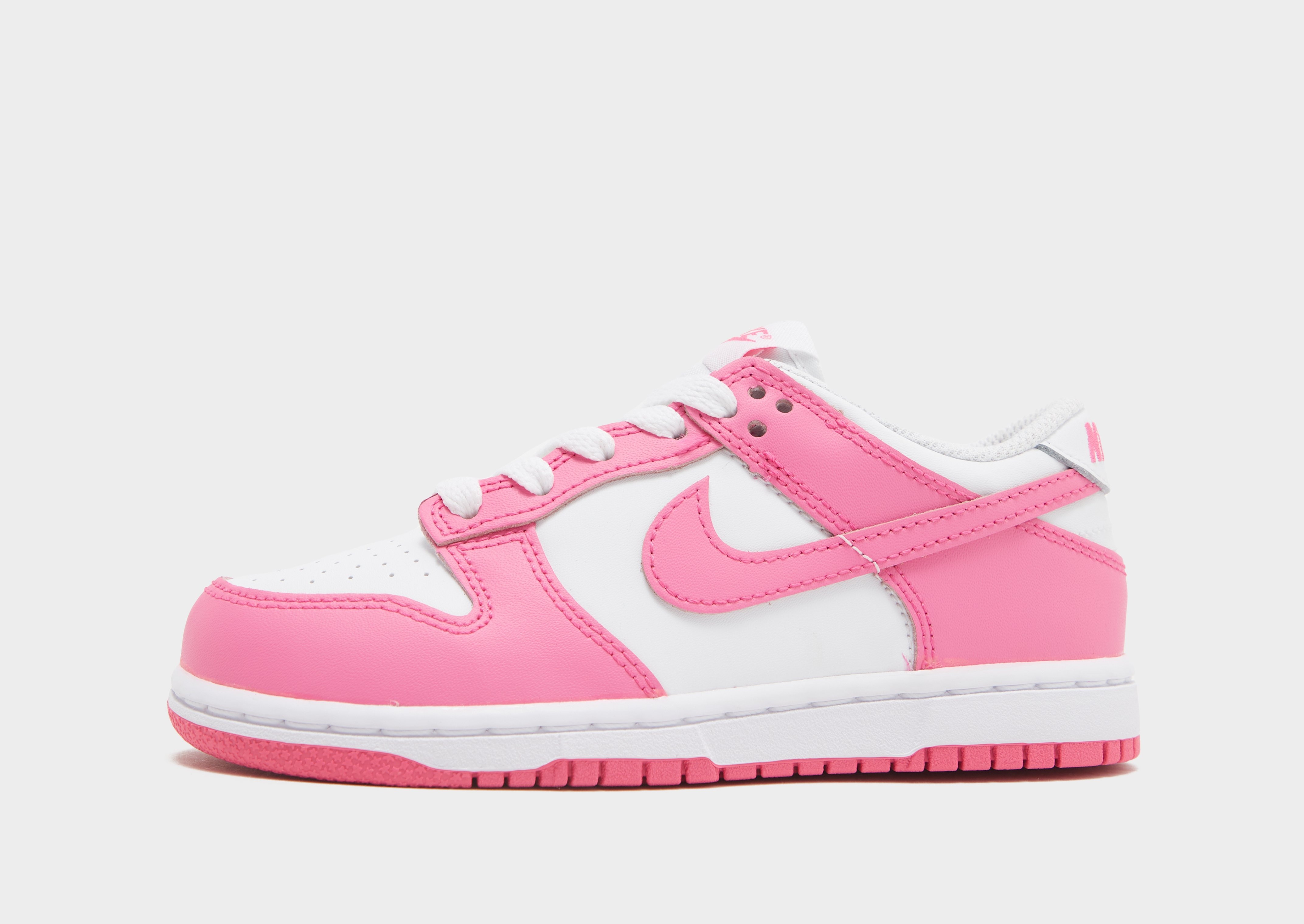 White Nike Dunk Low Children JD Sports UK