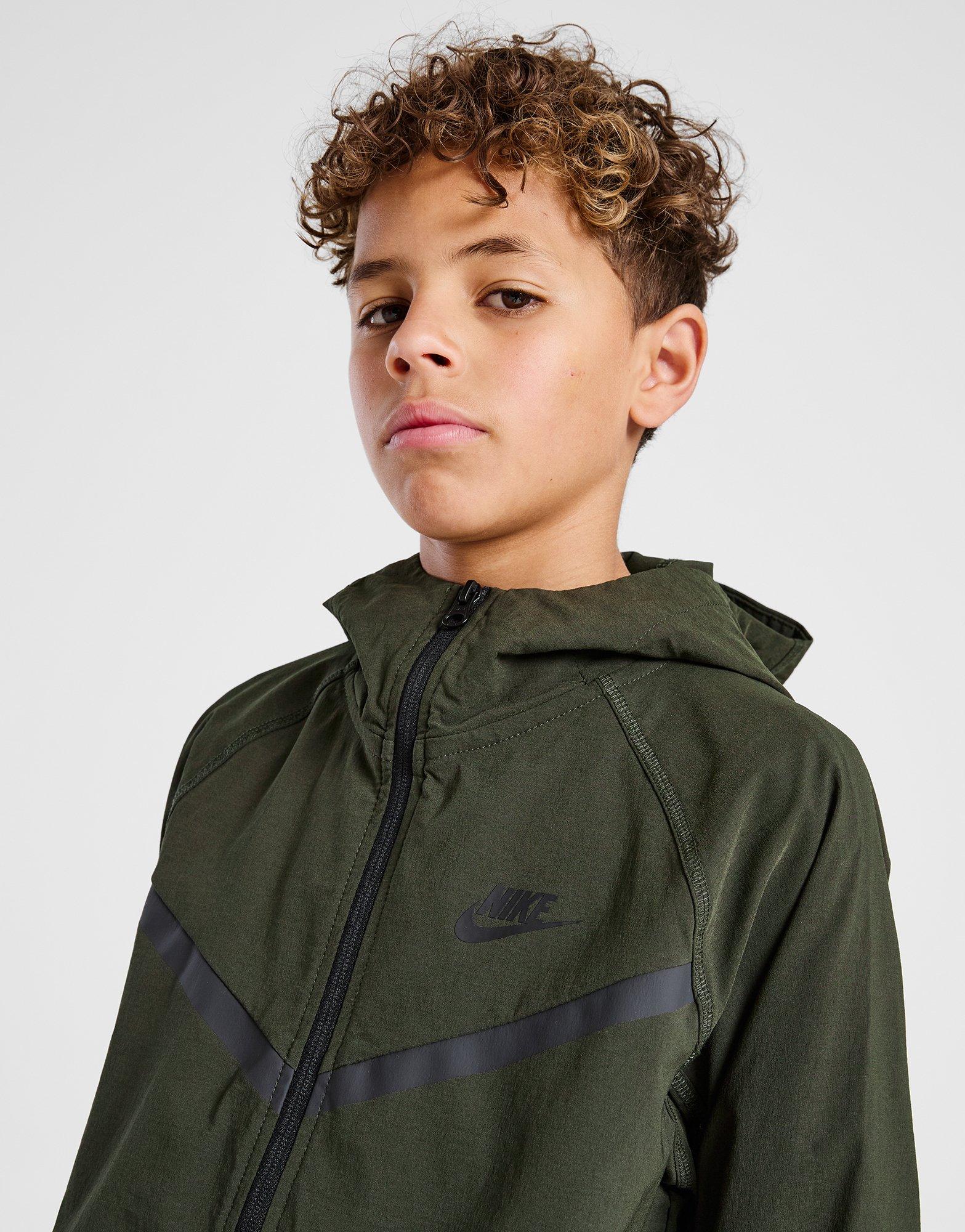 Nike Tech Woven Full Zip Jacket Junior