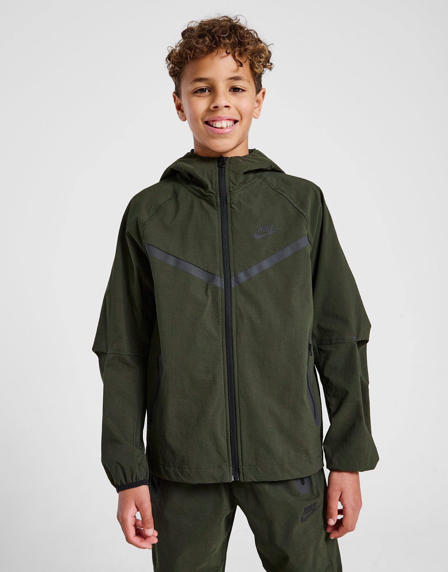 Nike Tech Woven Full Zip Jacket Junior