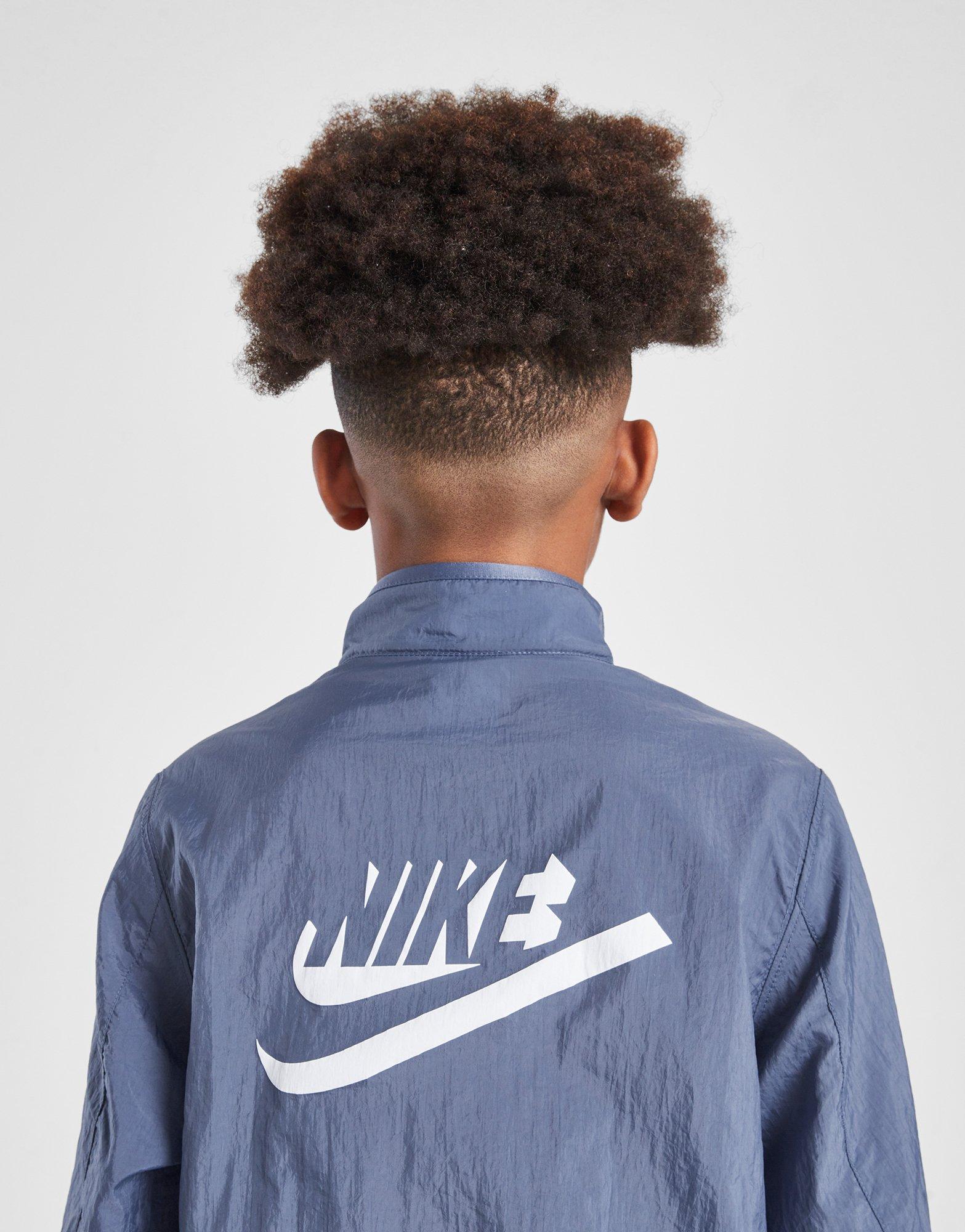 Nike Sportswear Woven 1/4 Zip Tracksuit Junior
