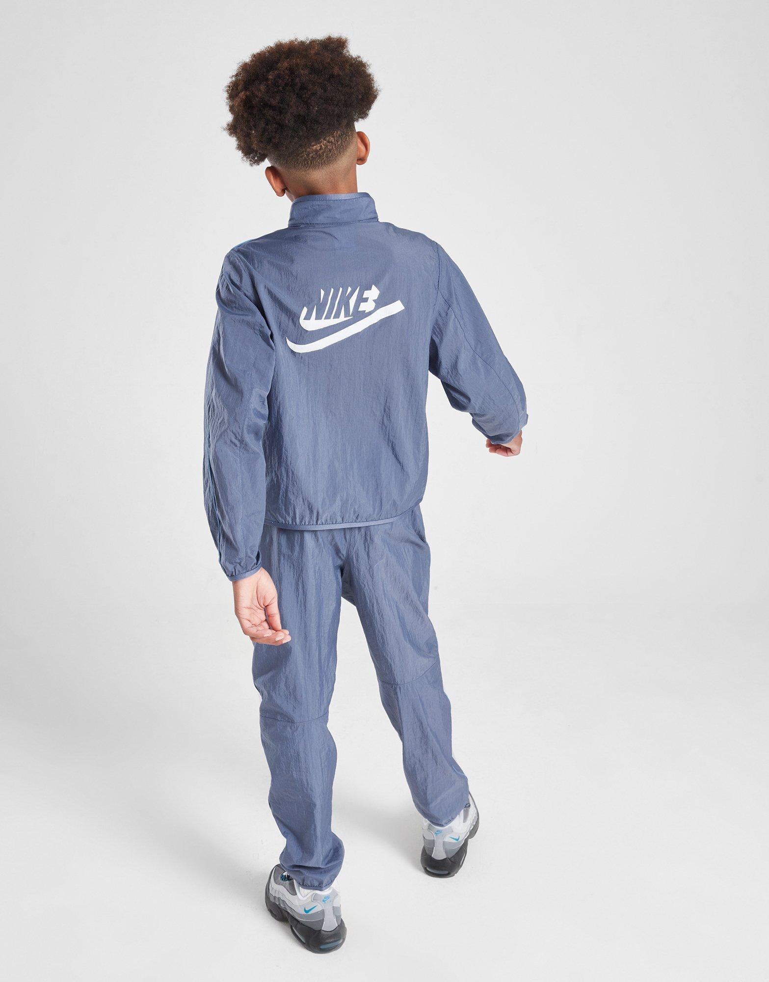 Nike Sportswear Woven 1/4 Zip Tracksuit Junior