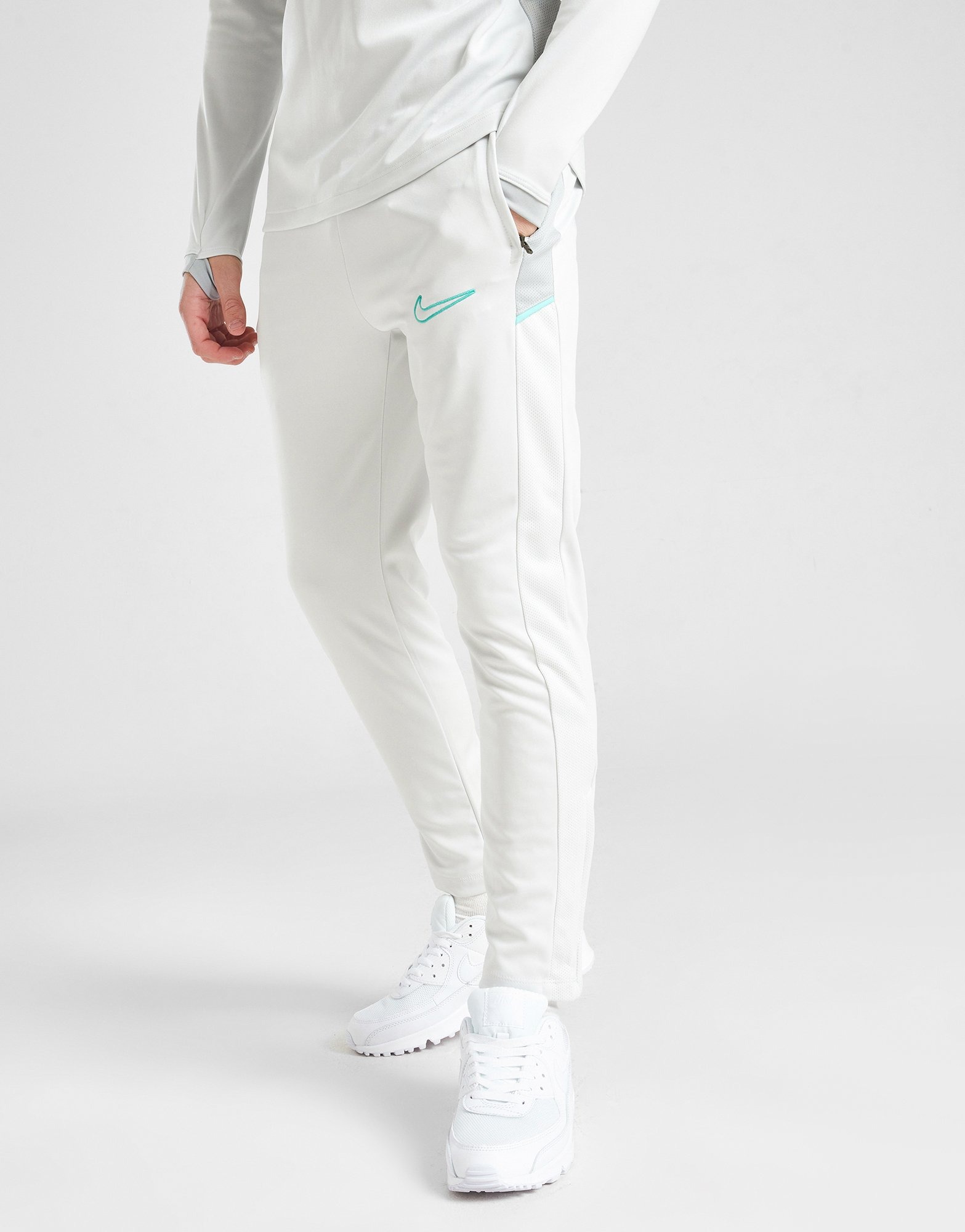 nike academy track pants green