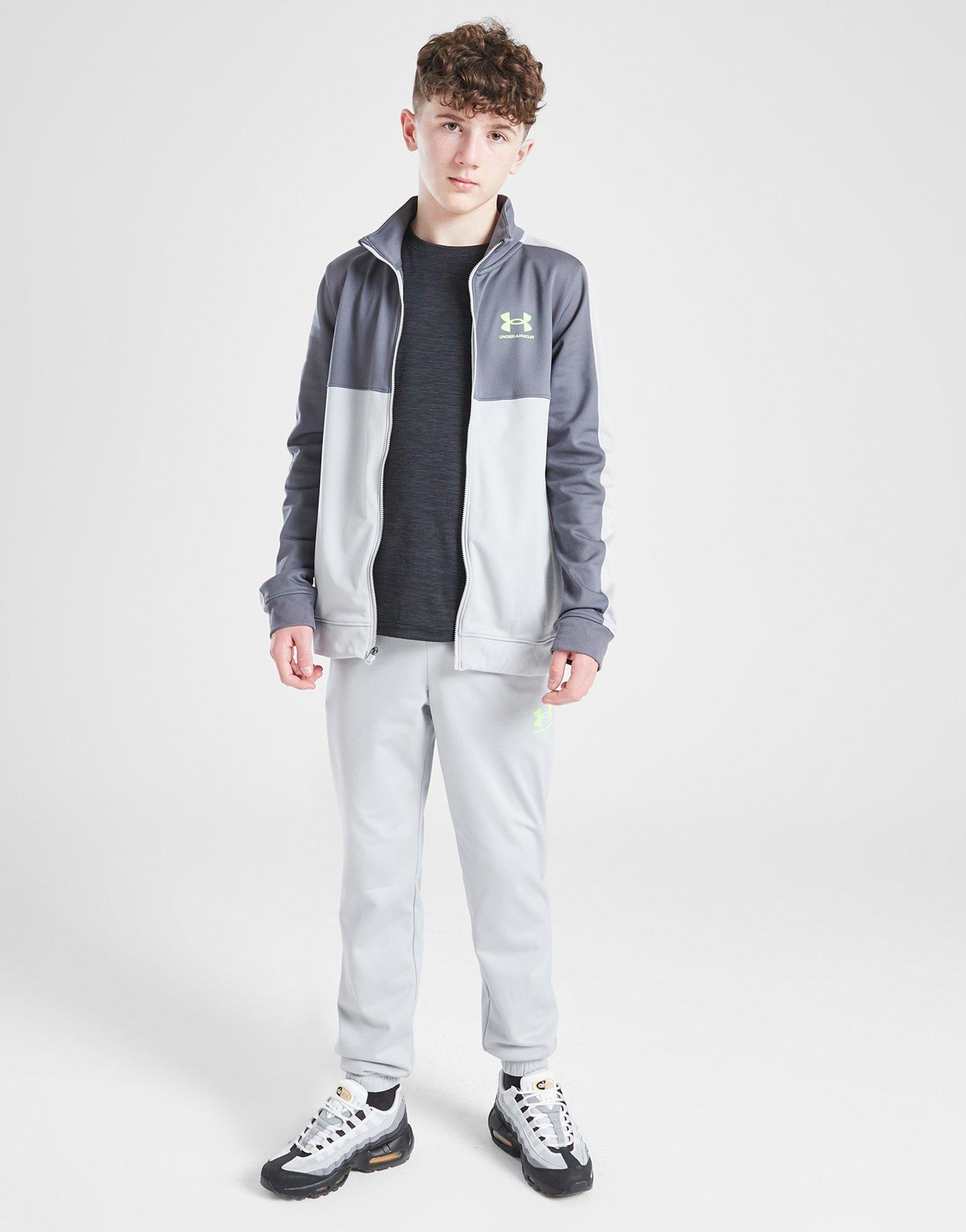 Under Armour Colour Block Knit Tracksuit Junior