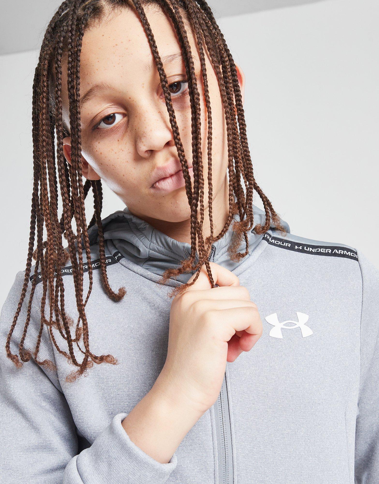 Under Armour Ua Armour Fleece Grid Full Zip Hoodie Junior