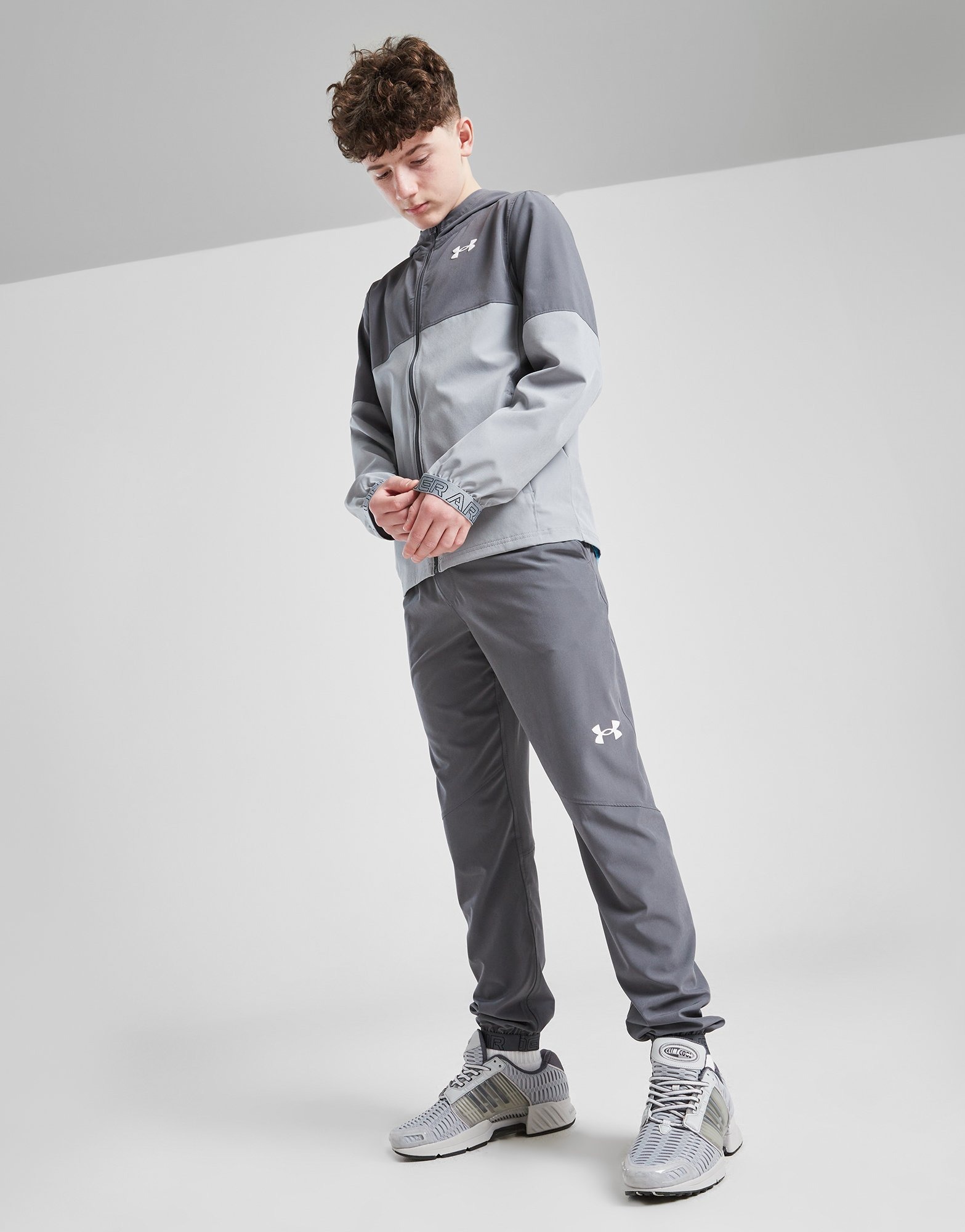 Grey Under Armour Vanish Track Pants Junior - JD Sports Global