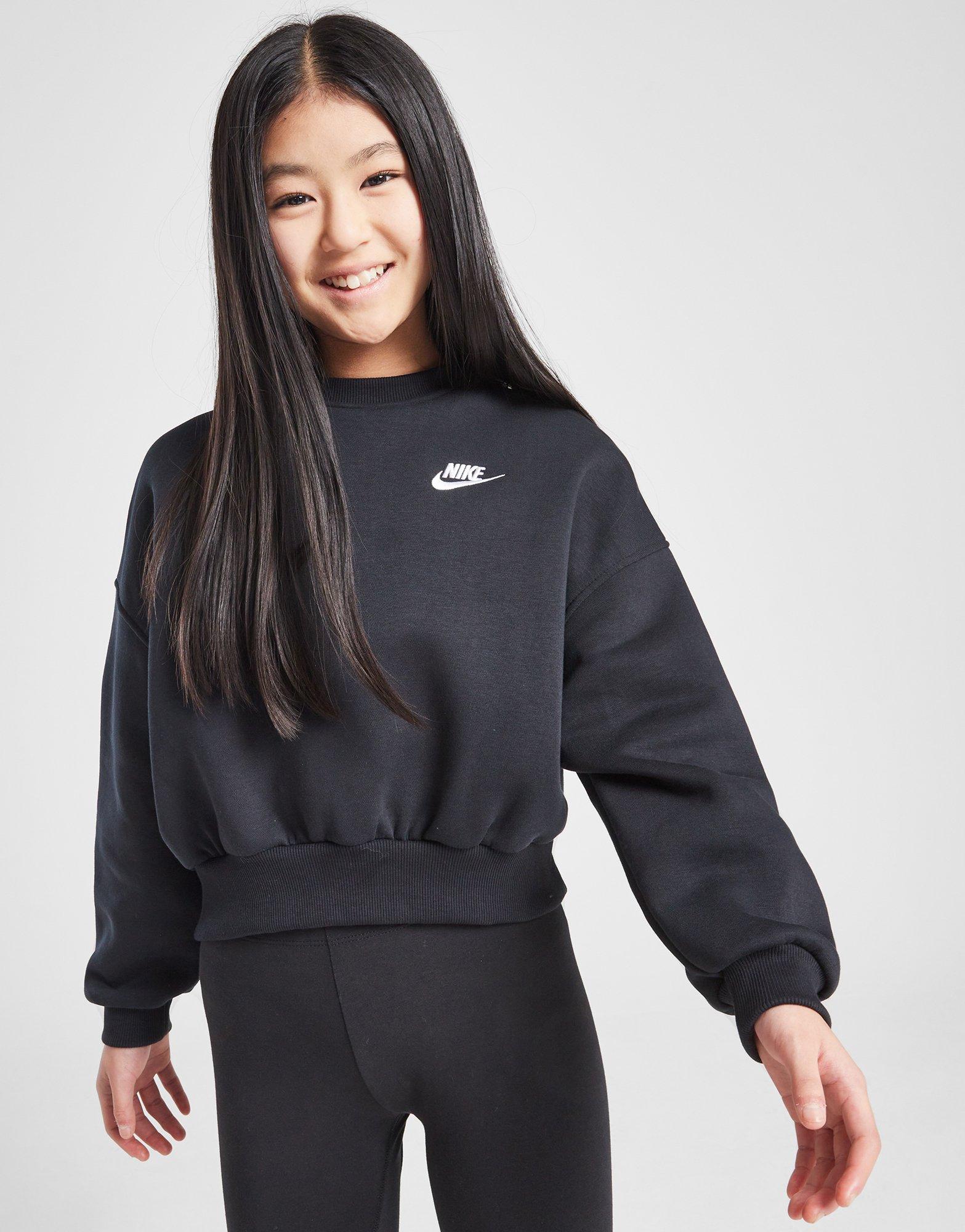 Nike Felpa Club Crop Crew Junior