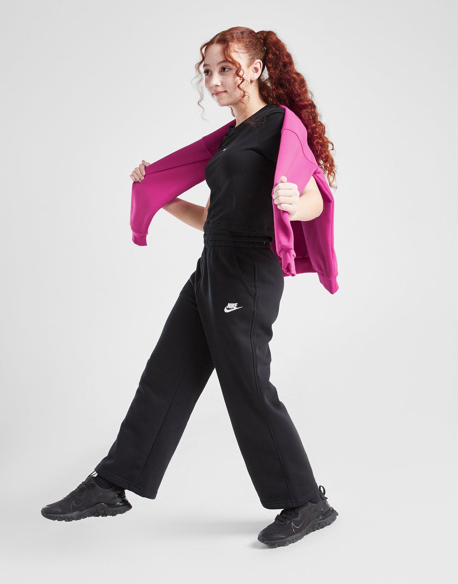 Nike Pantaloni della tuta Wide Leg Club Bambina Junior