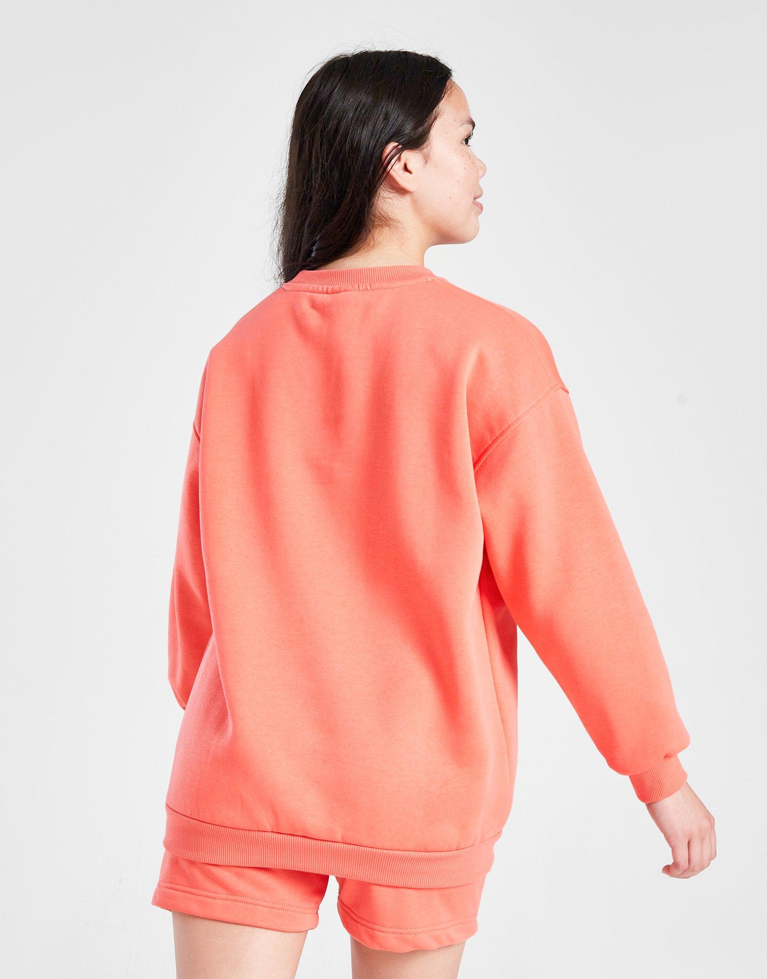 Nike Girls' Club Fleece Crew Sweatshirt Junior