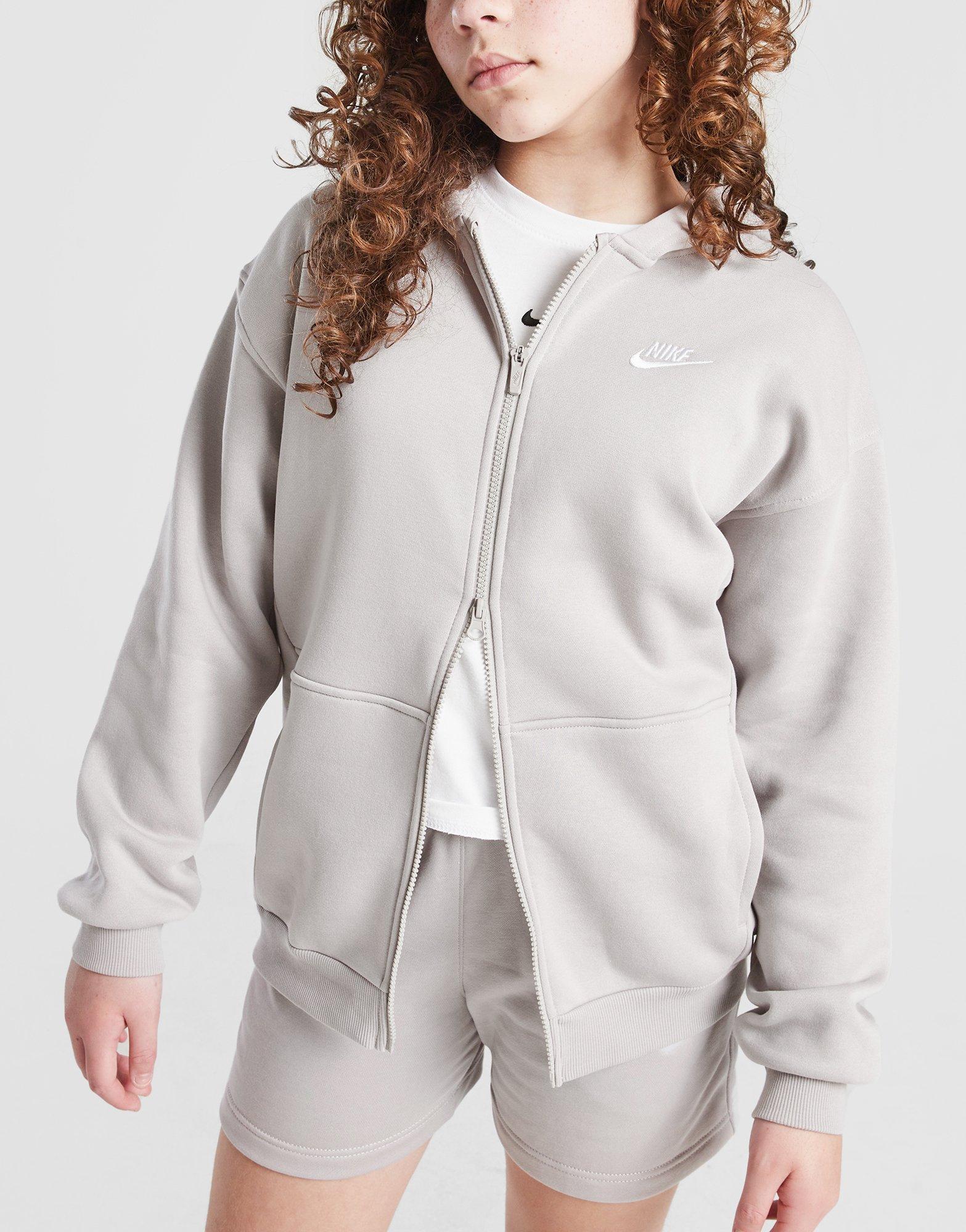 Nike Girls' Club Full Zip Hoodie Junior
