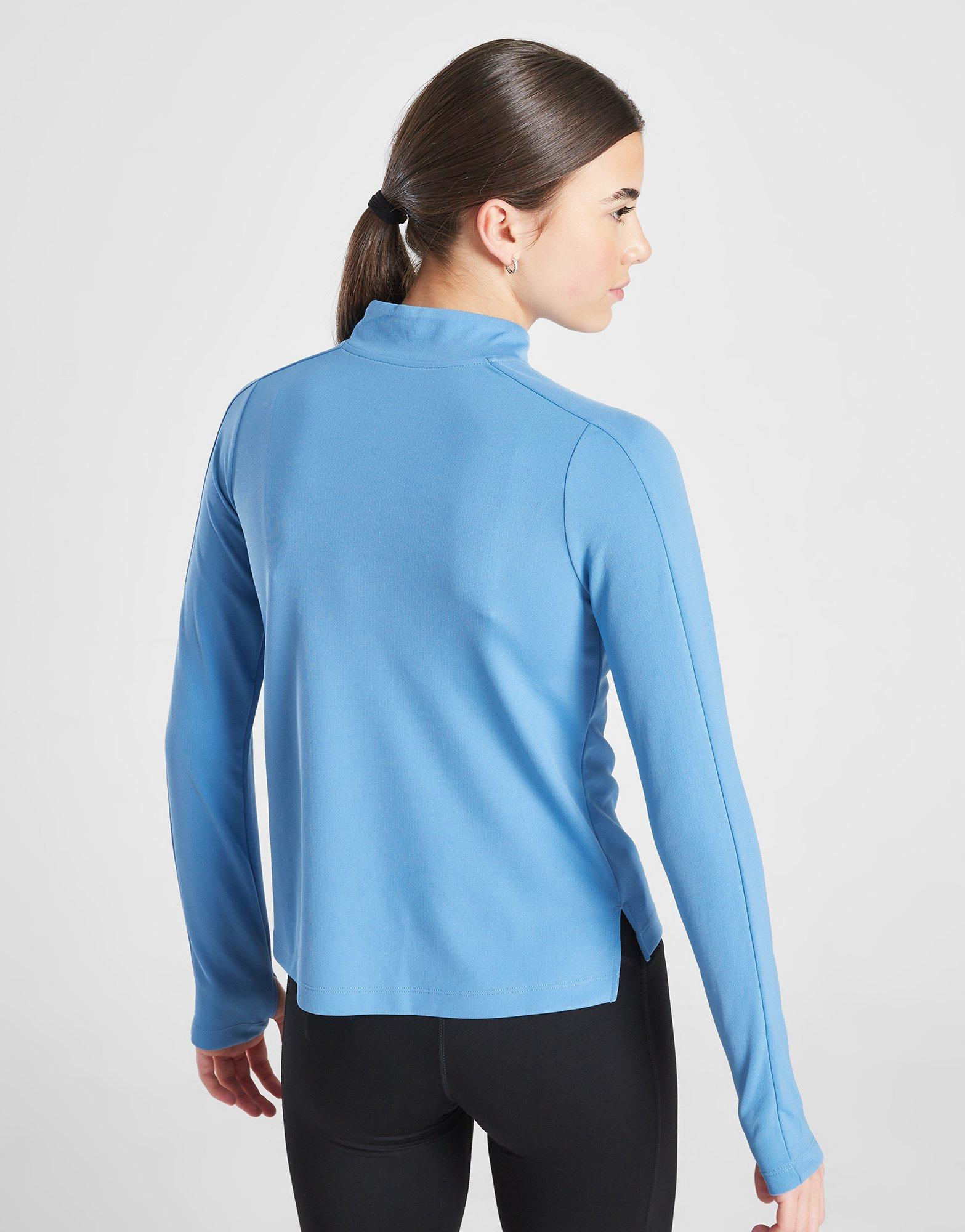 Nike Girls' Dri-FIT Long Sleeve 1/2 Zip Top