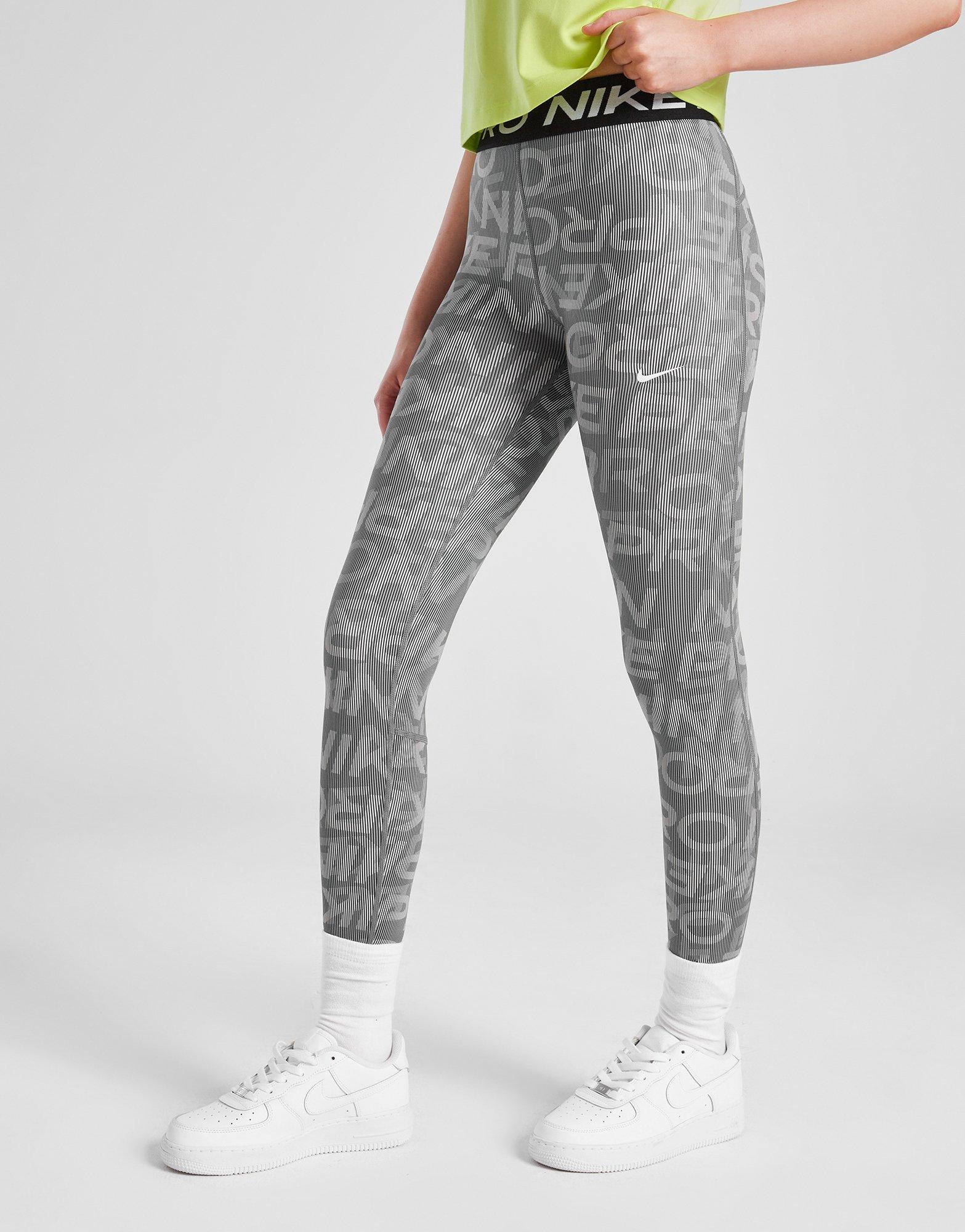 Nike Girls' Pro All Over Print Leggings Junior