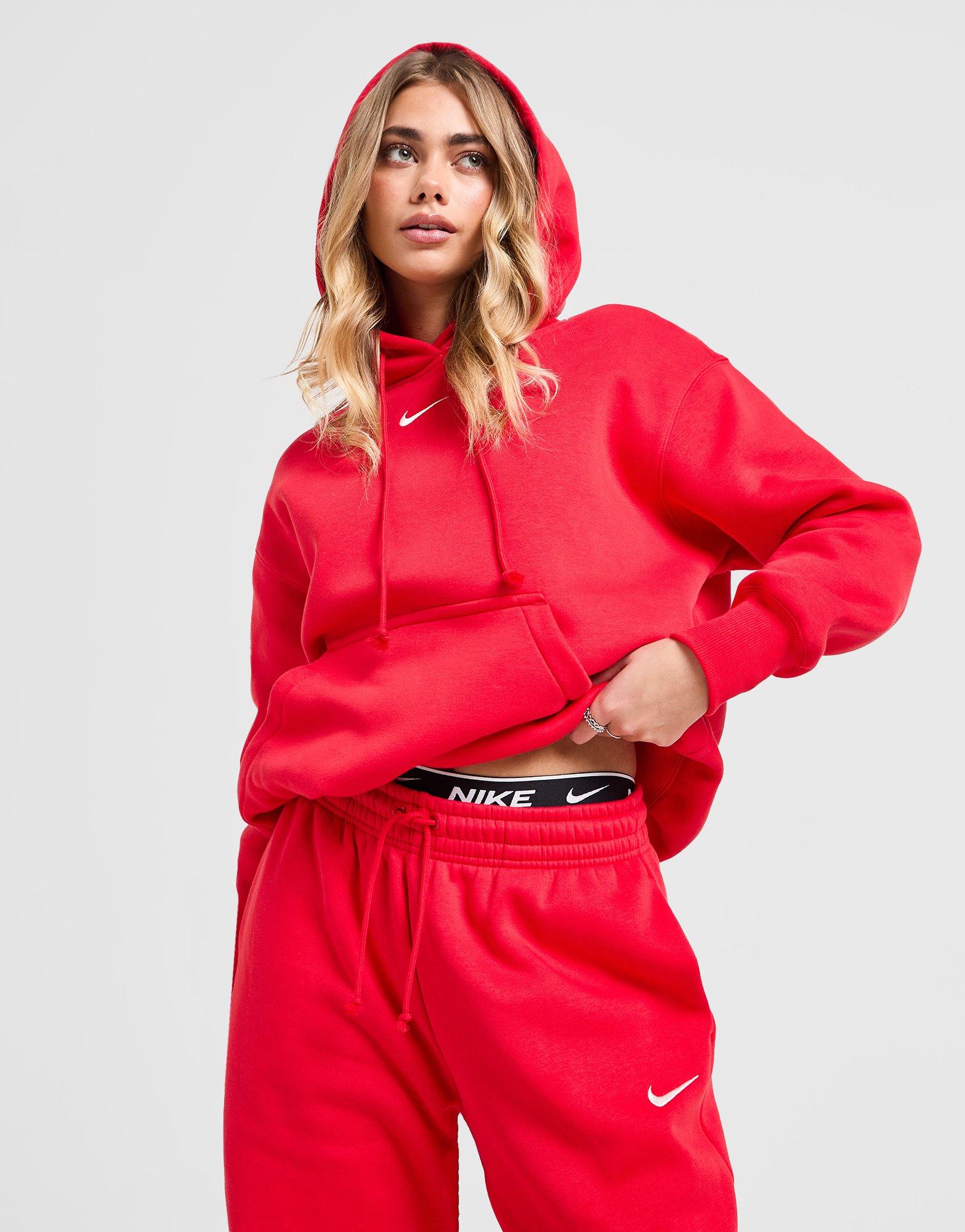Red Nike Hoodie Womens Nike Sportswear HOODIE Sweatshirt