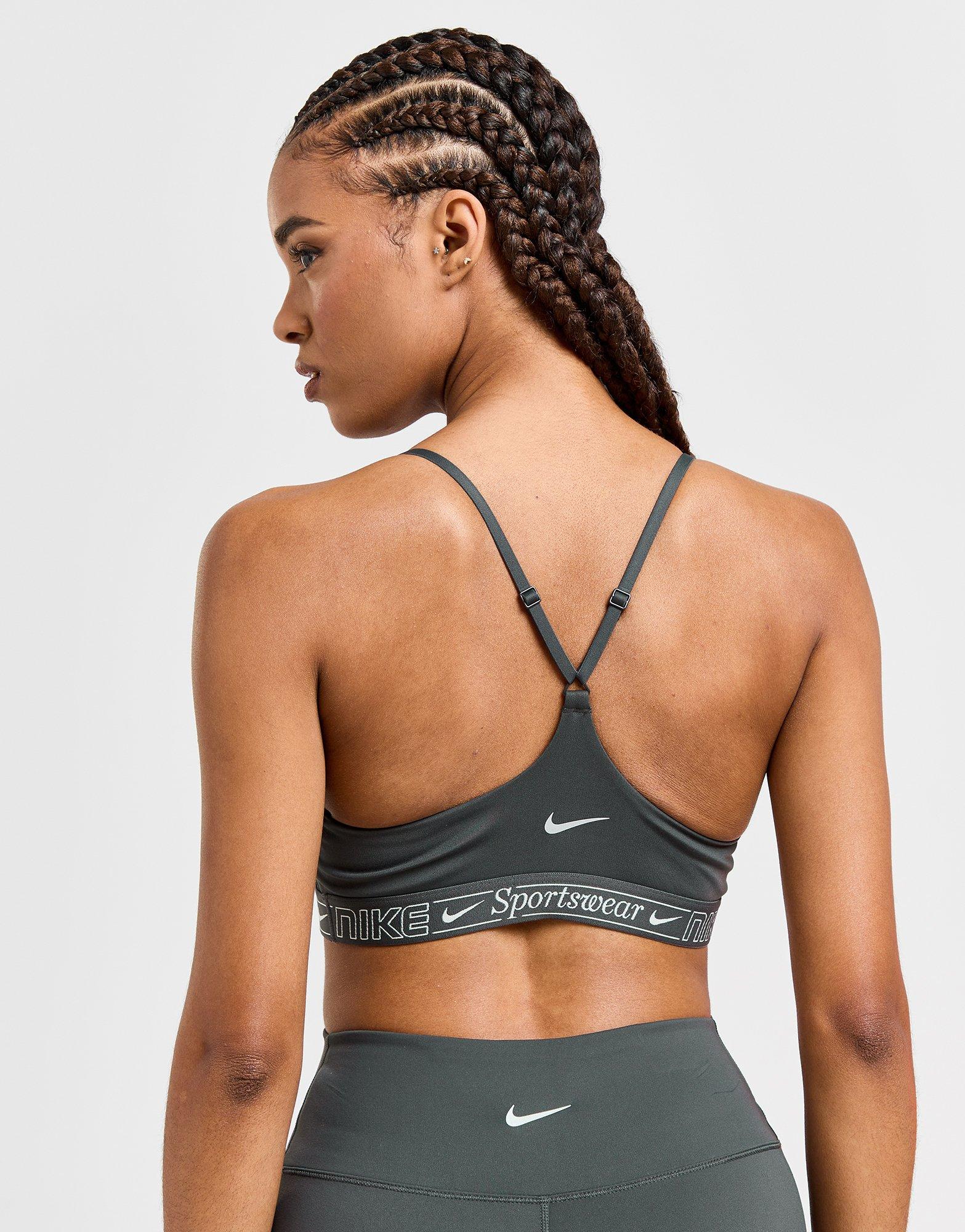 Nike Training Graphic Swoosh Sports Bra