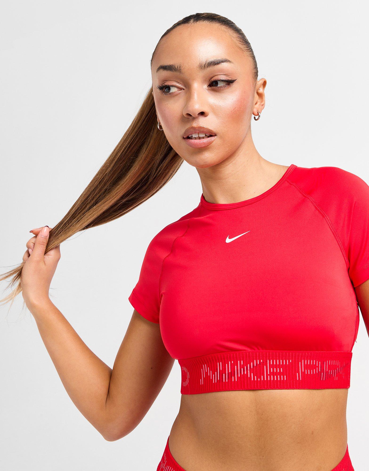 Nike Training Pro Crop T-Shirt