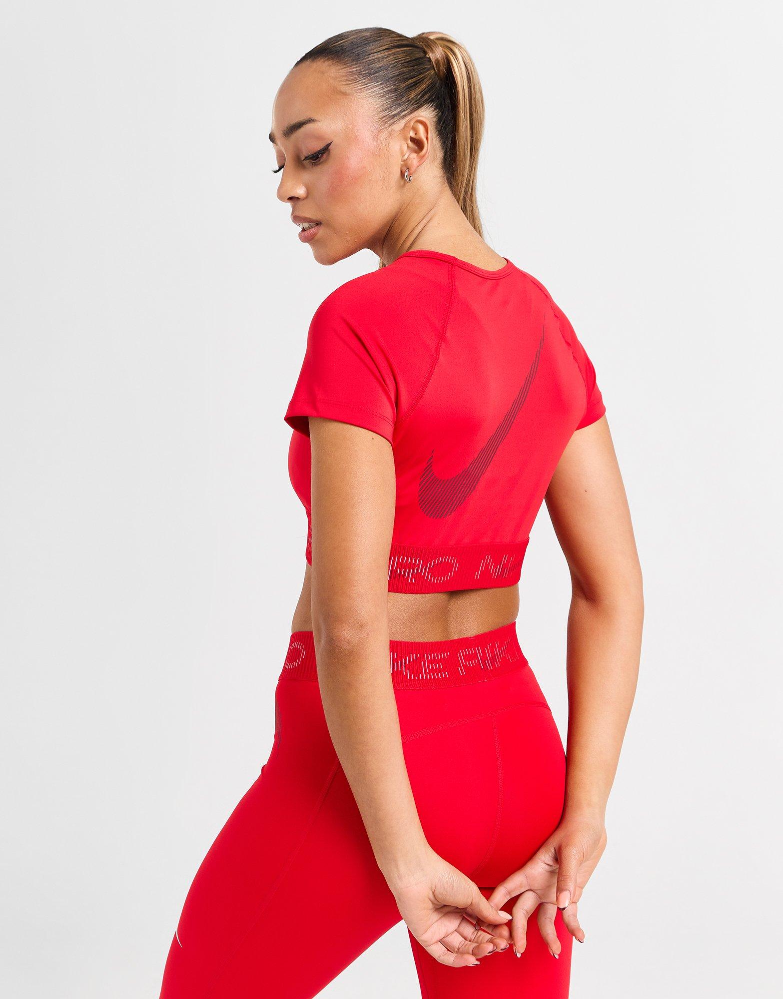 Nike Training Pro Crop T-Shirt
