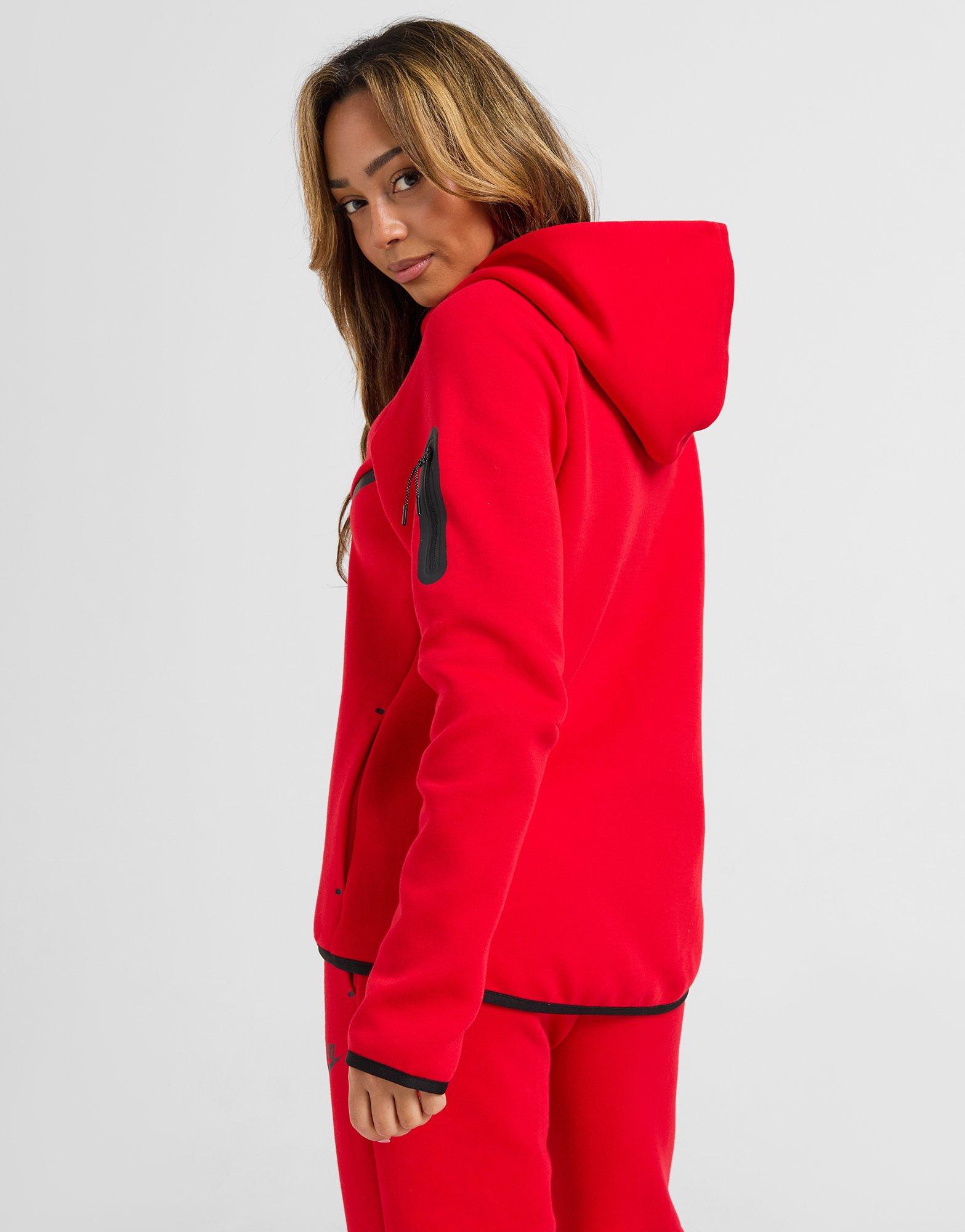 Nike Hoodie met rits voor dames Sportswear Tech Fleece Windrunner