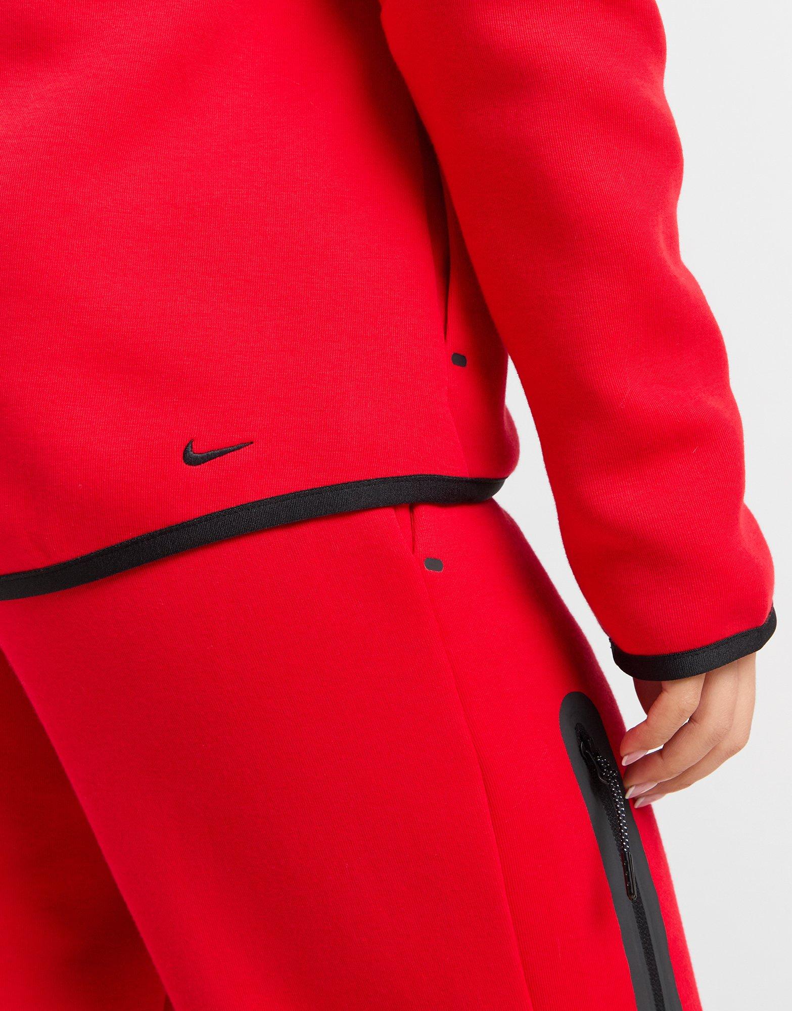 Nike Hoodie met rits voor dames Sportswear Tech Fleece Windrunner