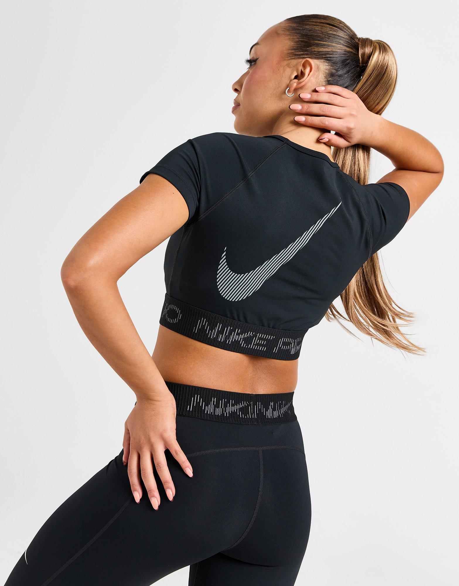 Nike Training Pro Crop T-Shirt