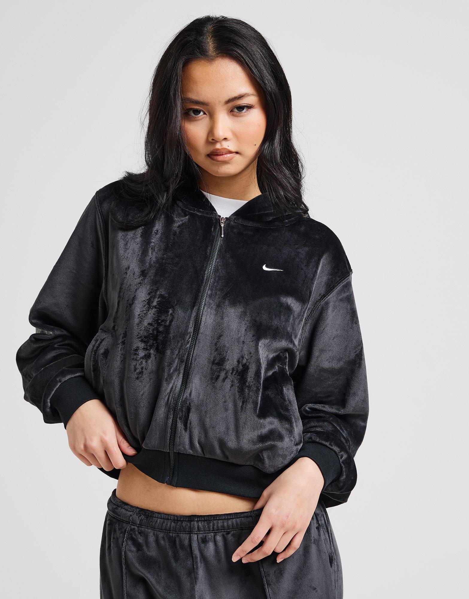 Nike Chill Knit Velour Full Zip Hoodie