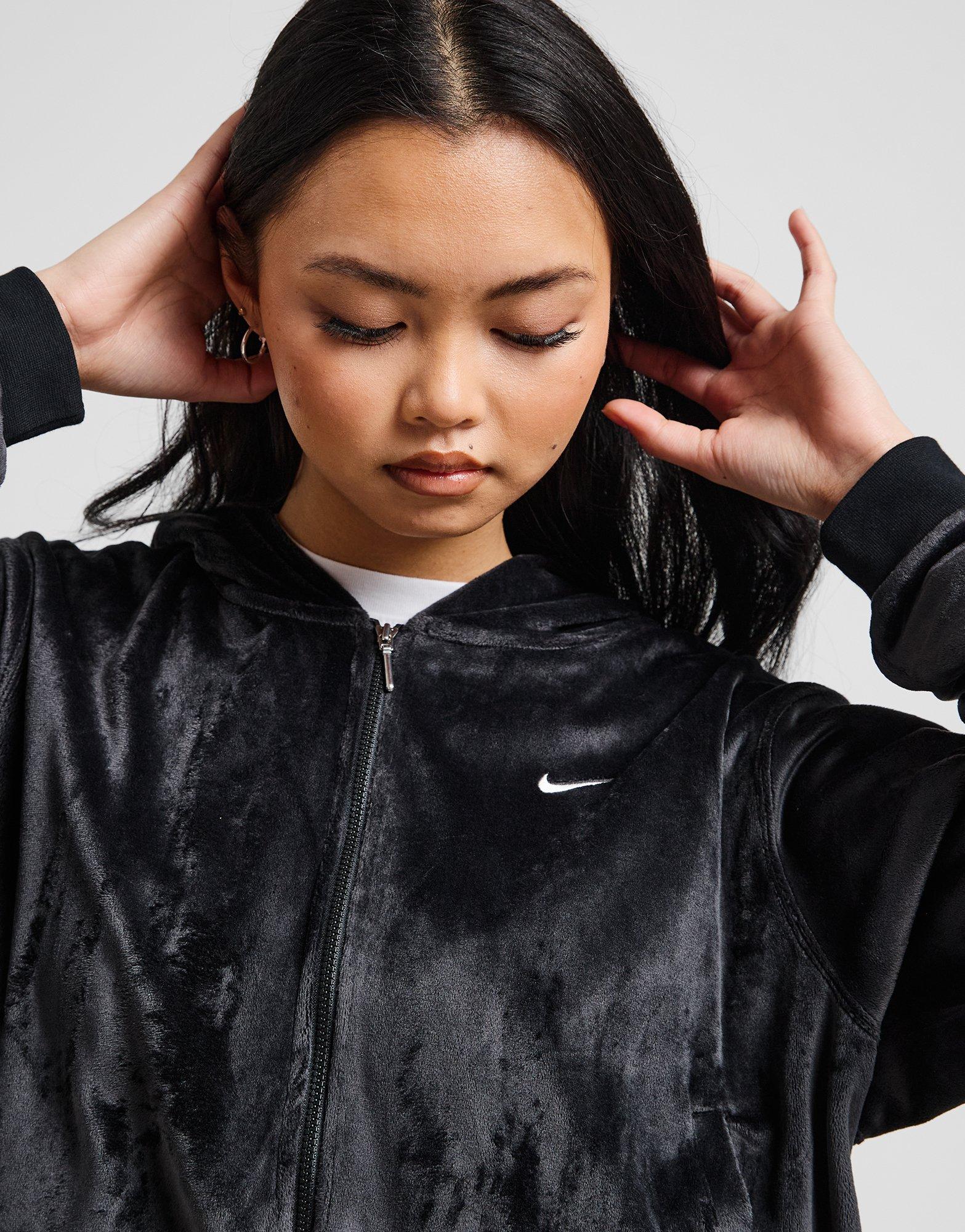 Nike Chill Knit Velour Full Zip Hoodie