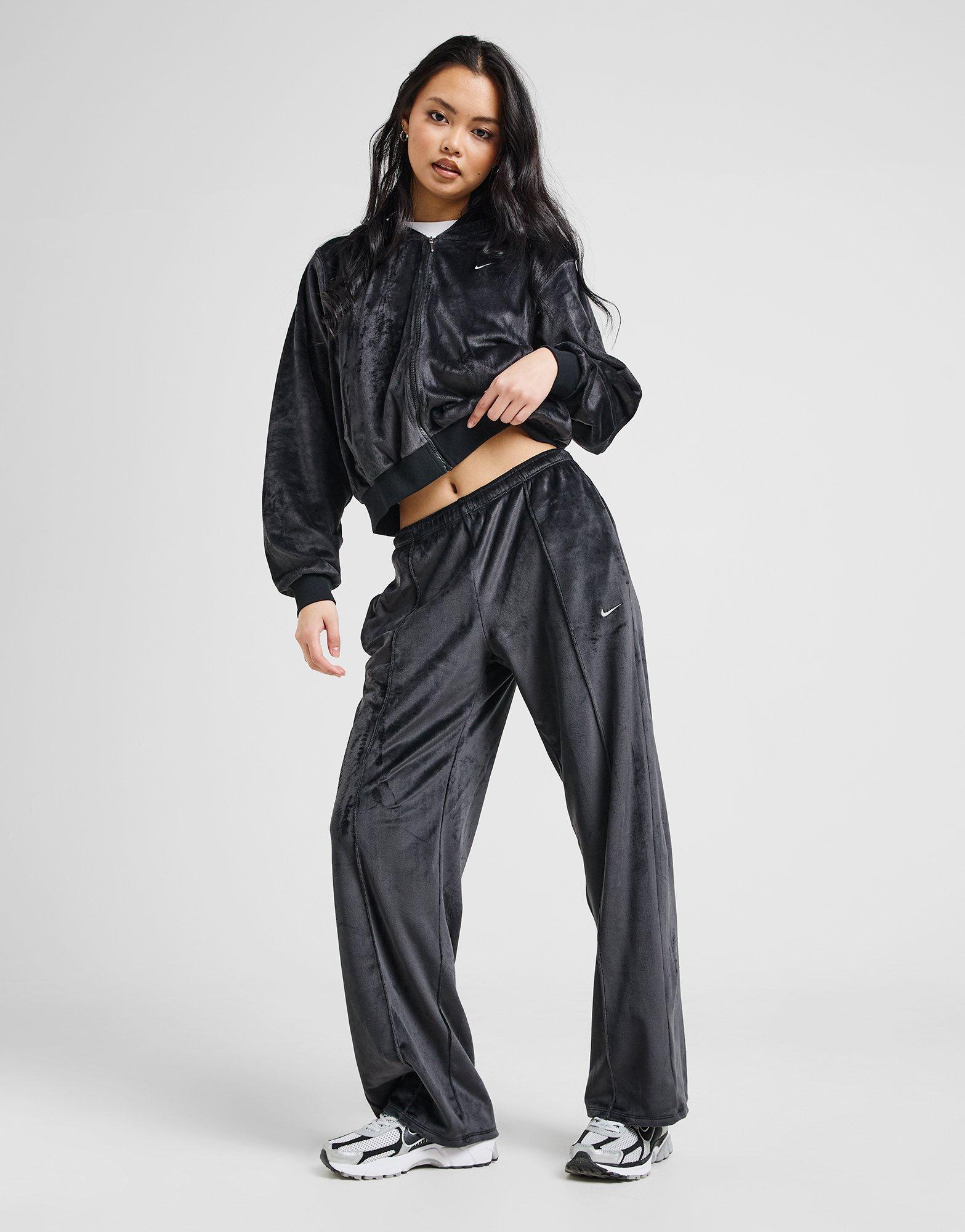 velour nike joggers