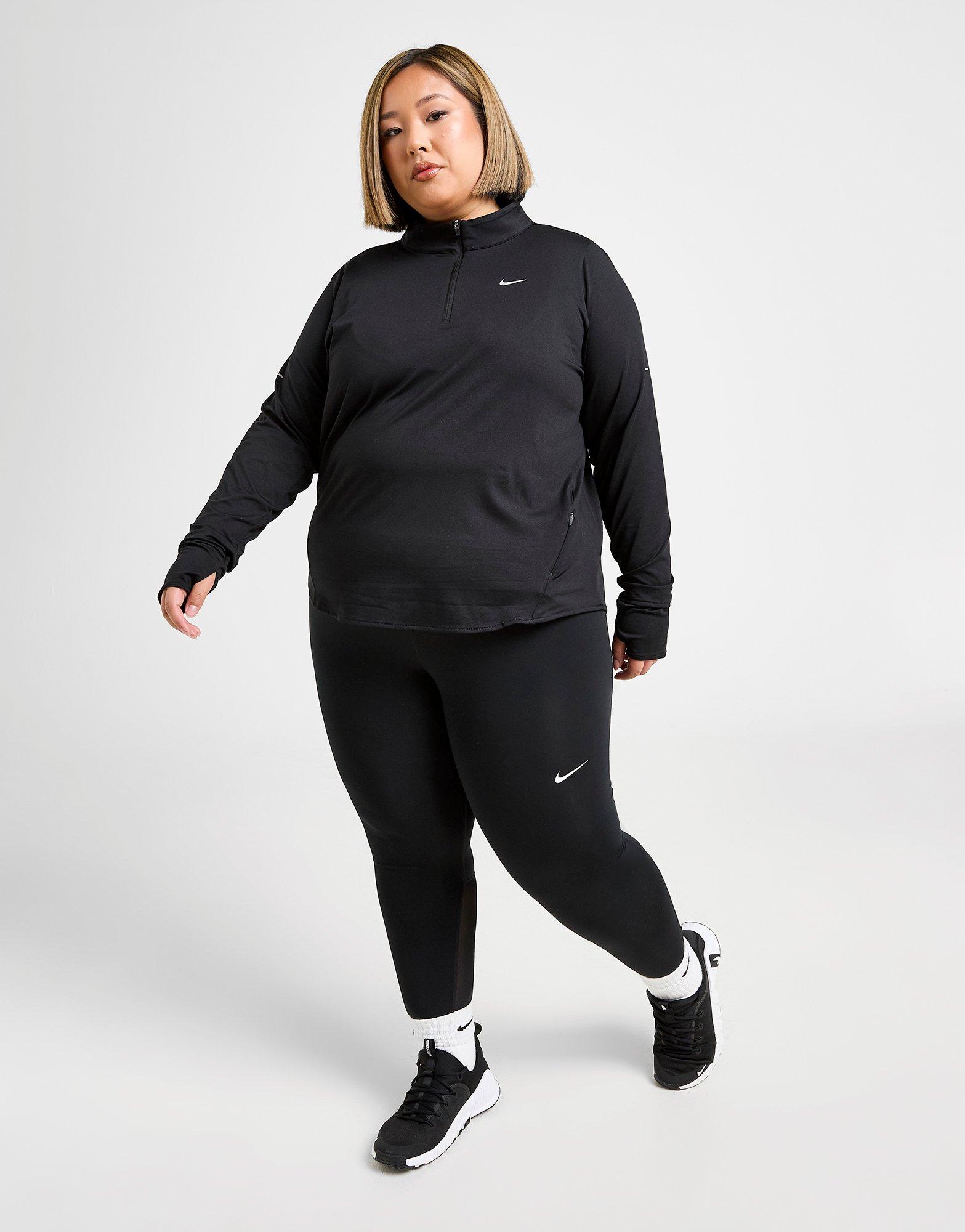 Nike Plus Size Swift UV 1/2 Zip Top