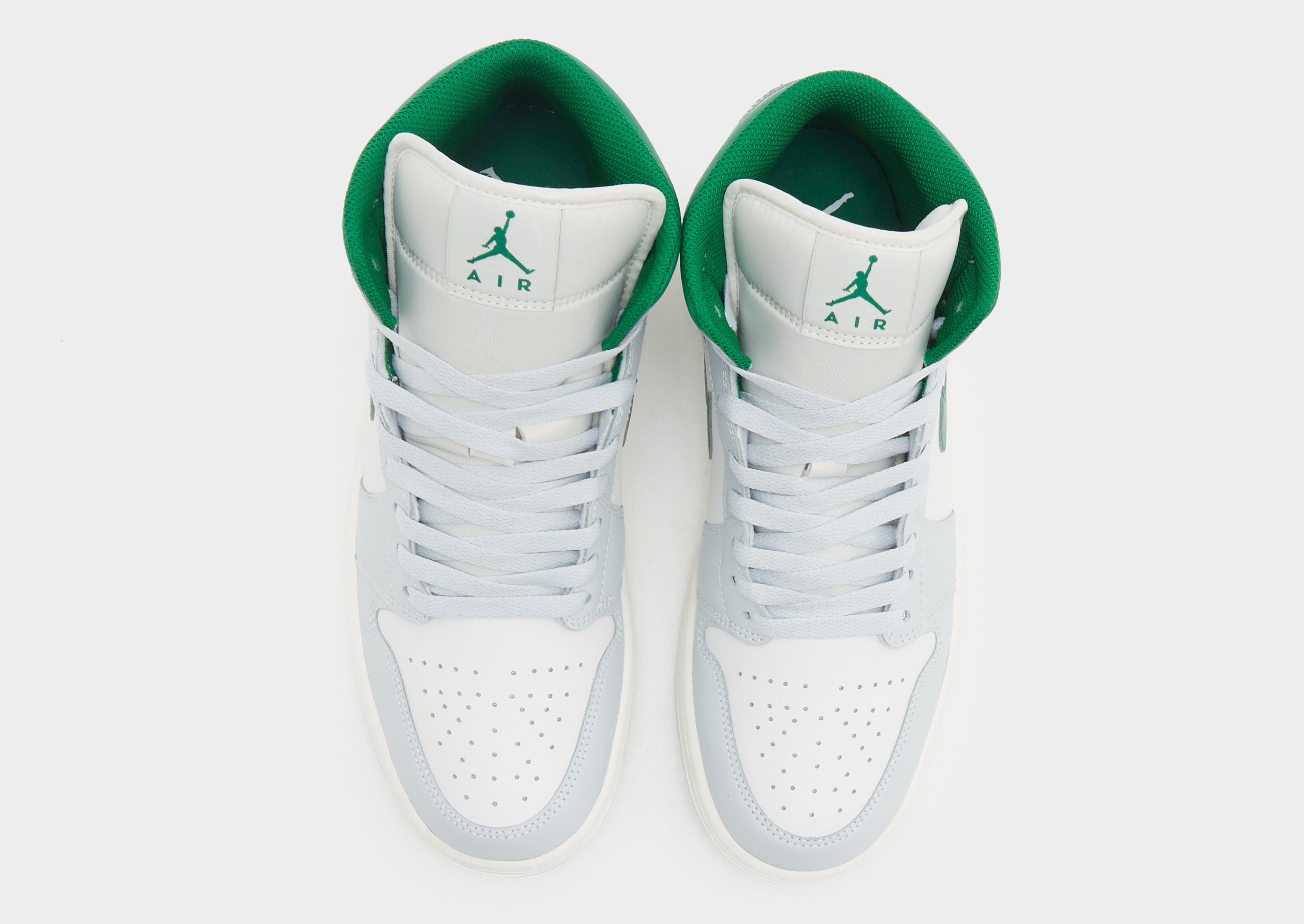 NIKE AIR JORDAN 1 MID WHITE 24cm 新品 NIKE公式】エア ジョーダン 1 MID メンズシューズ.オンライン