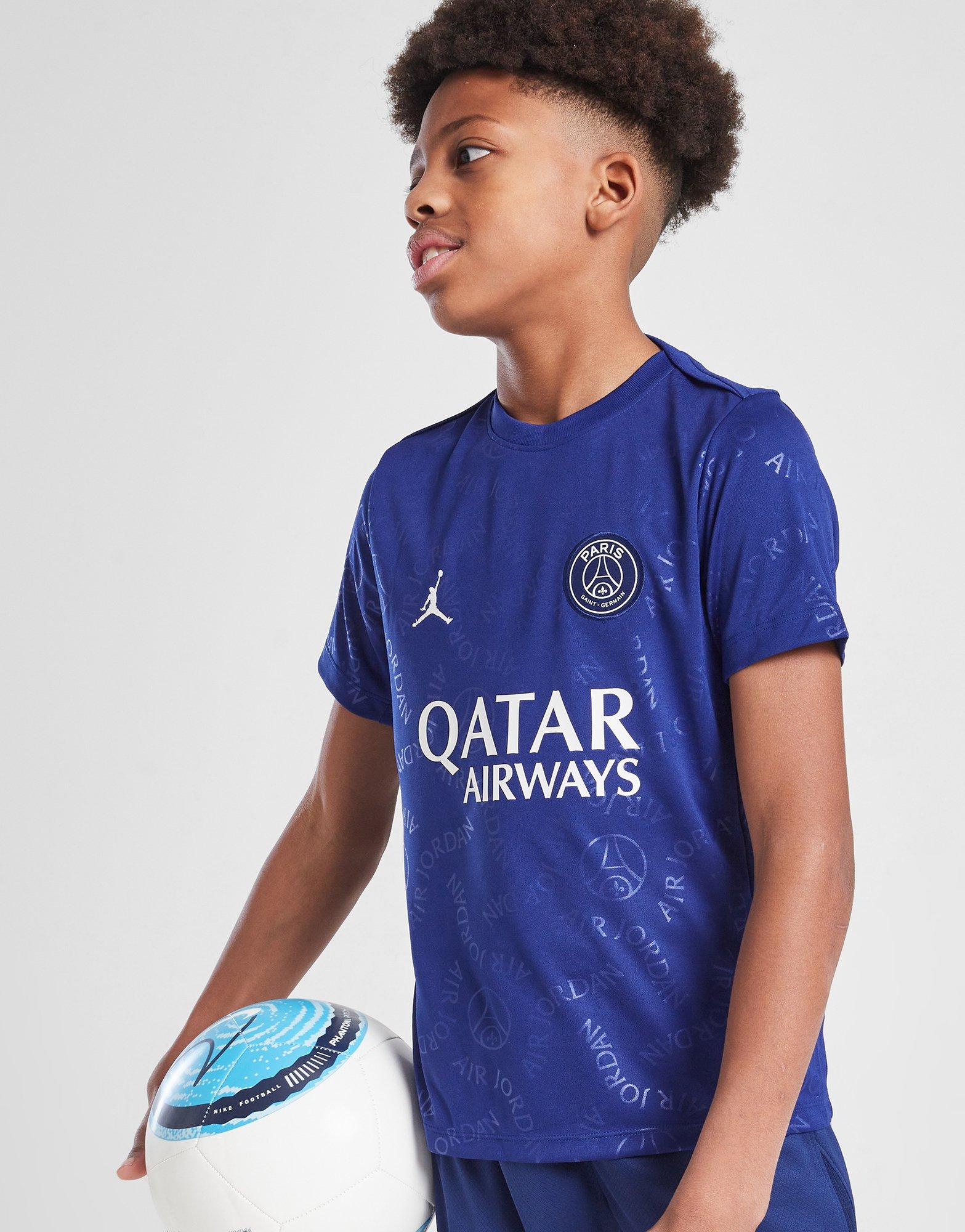 Jordan Paris Saint Germain Pre Match Shirt Junior