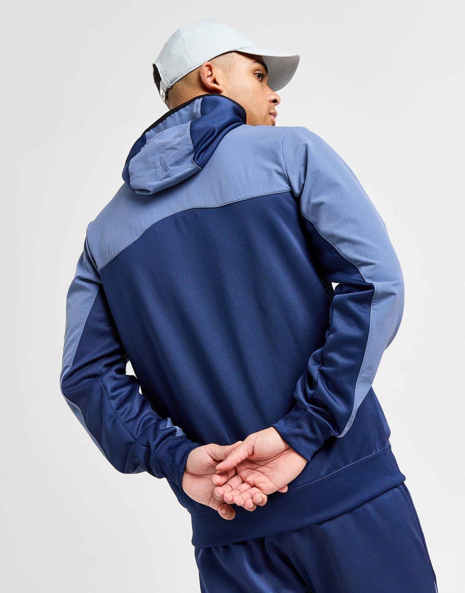 Blue Nike Air Max Polyknit Full Zip Hoodie - JD Sports NZ