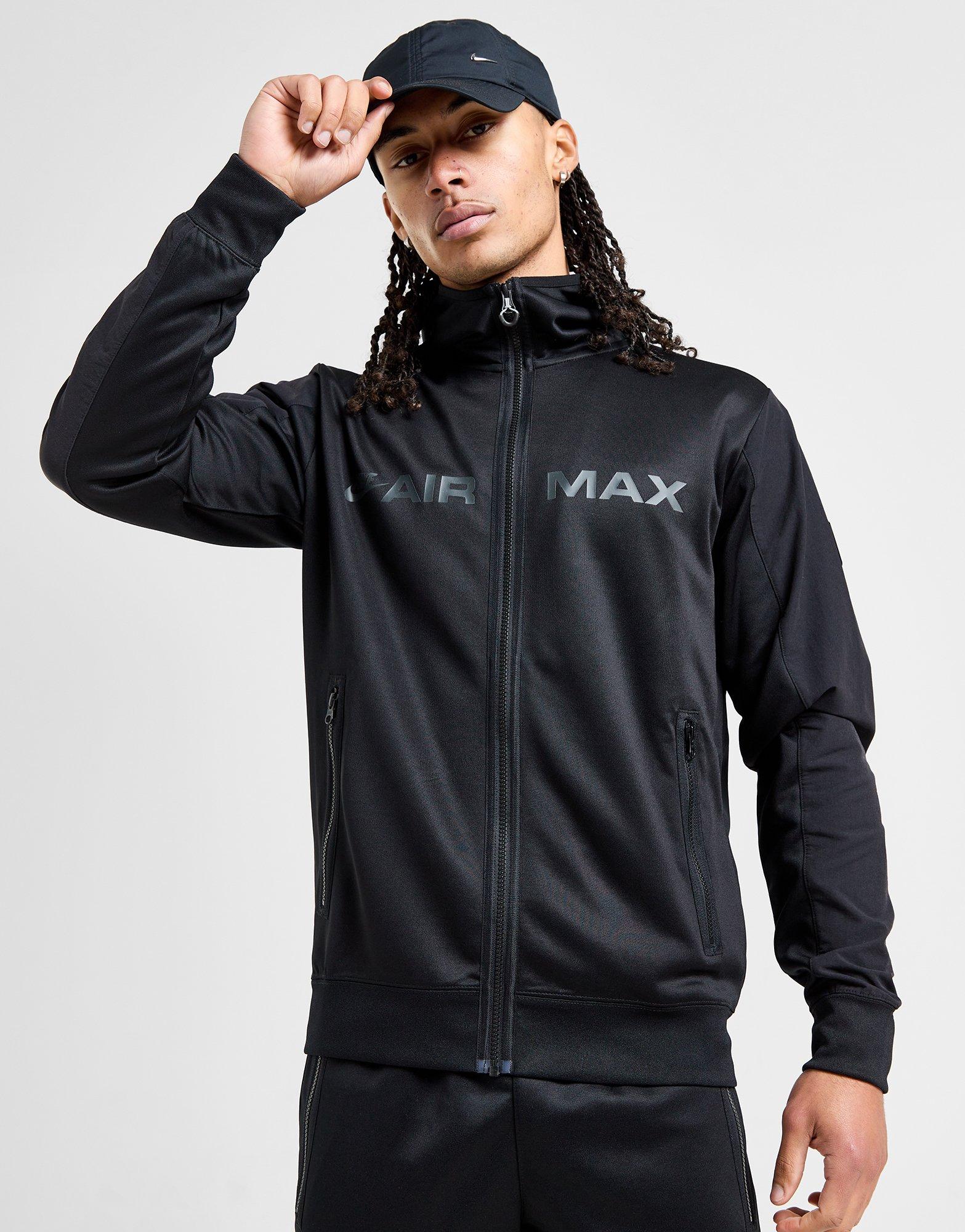 【Adidas Originals】Air Max Poly Knit Full Zip Hoodiex Nike Air Max Poly Knit Full Zip Hoodie - Blue - Mens