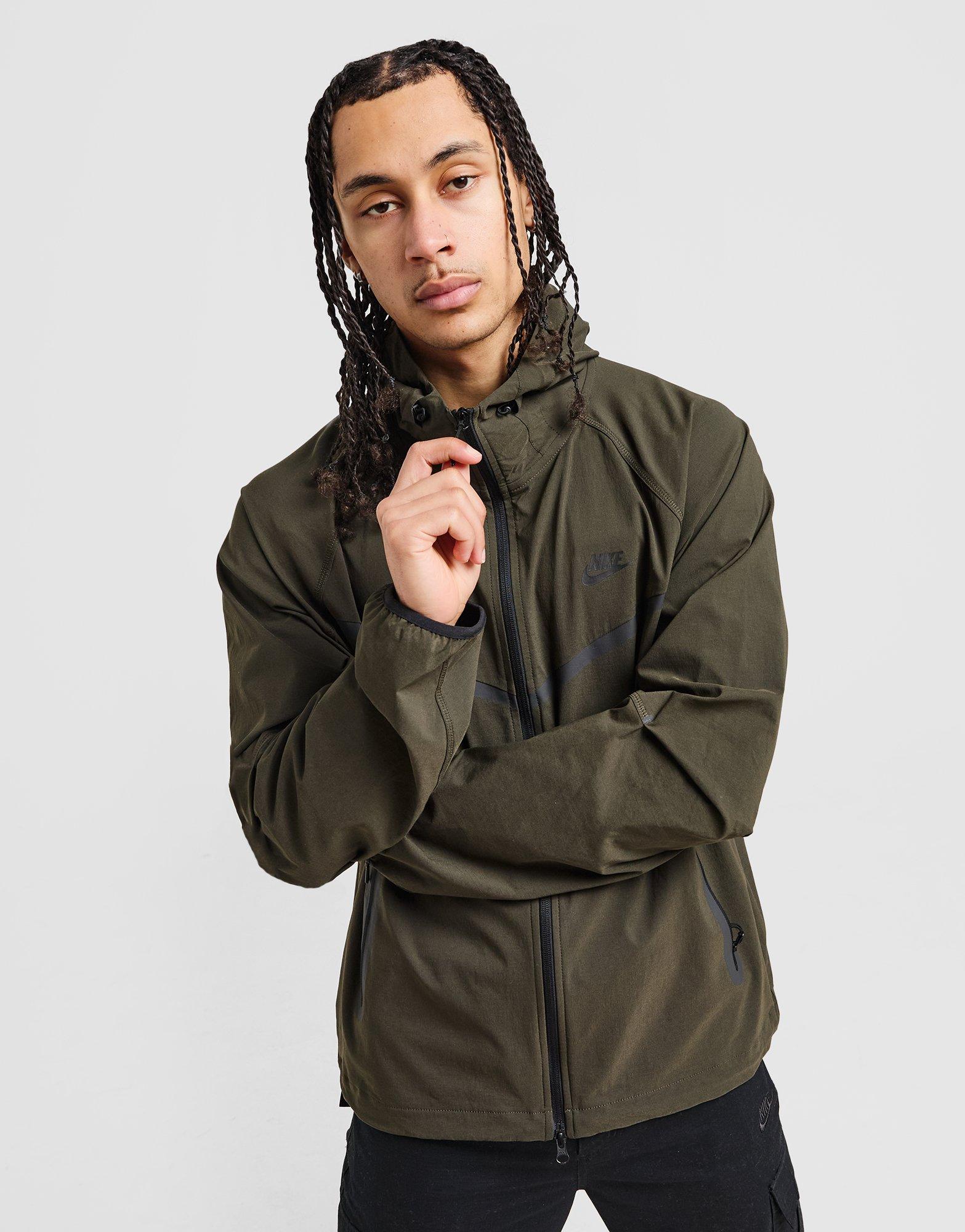 Nike Tech Woven Full Zip Hooded Jacket