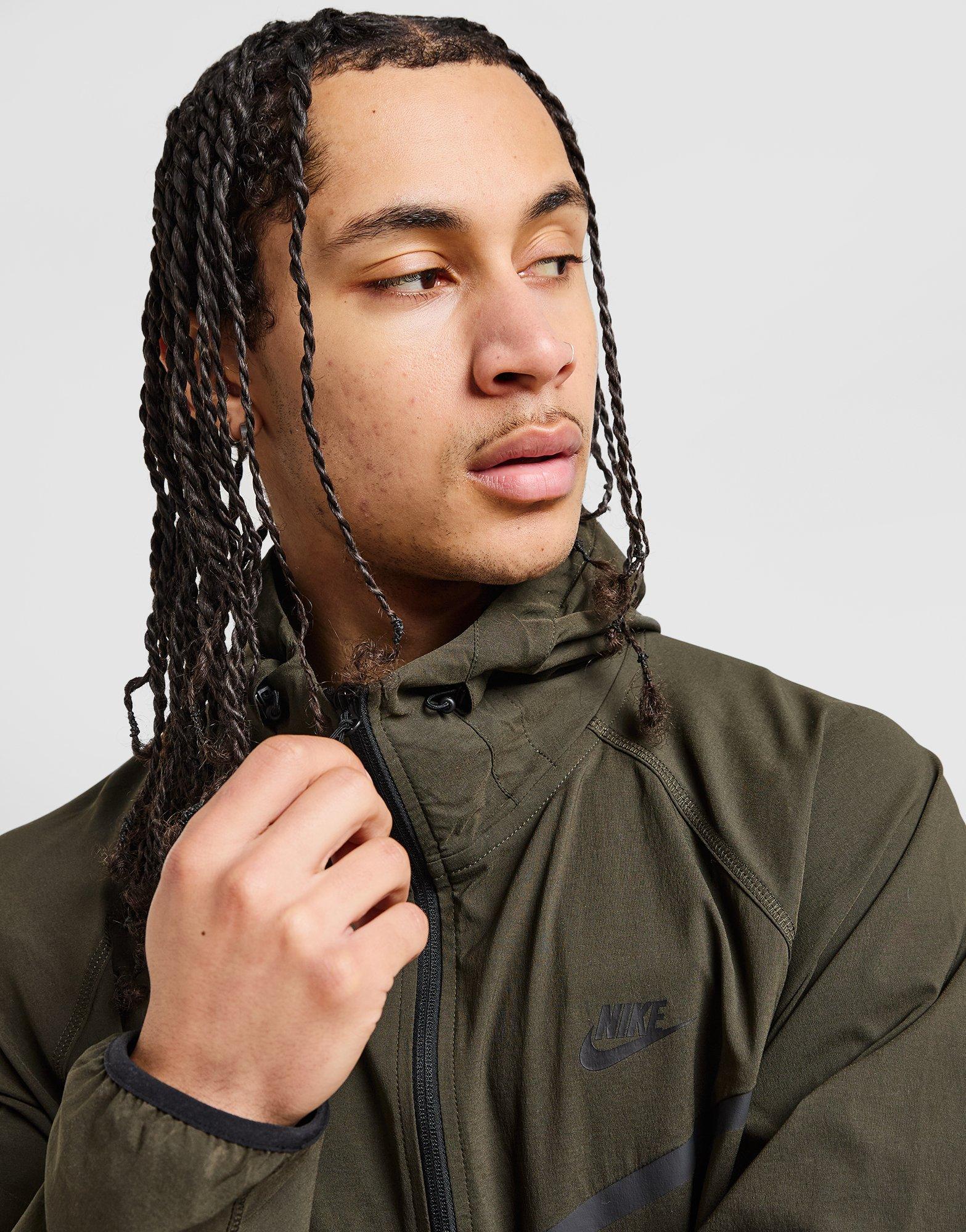 Nike Tech Woven Full Zip Hooded Jacket
