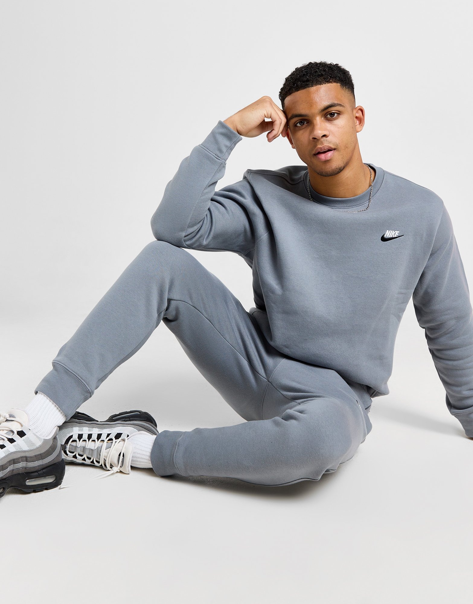 mens nike foundation crew sweatshirt