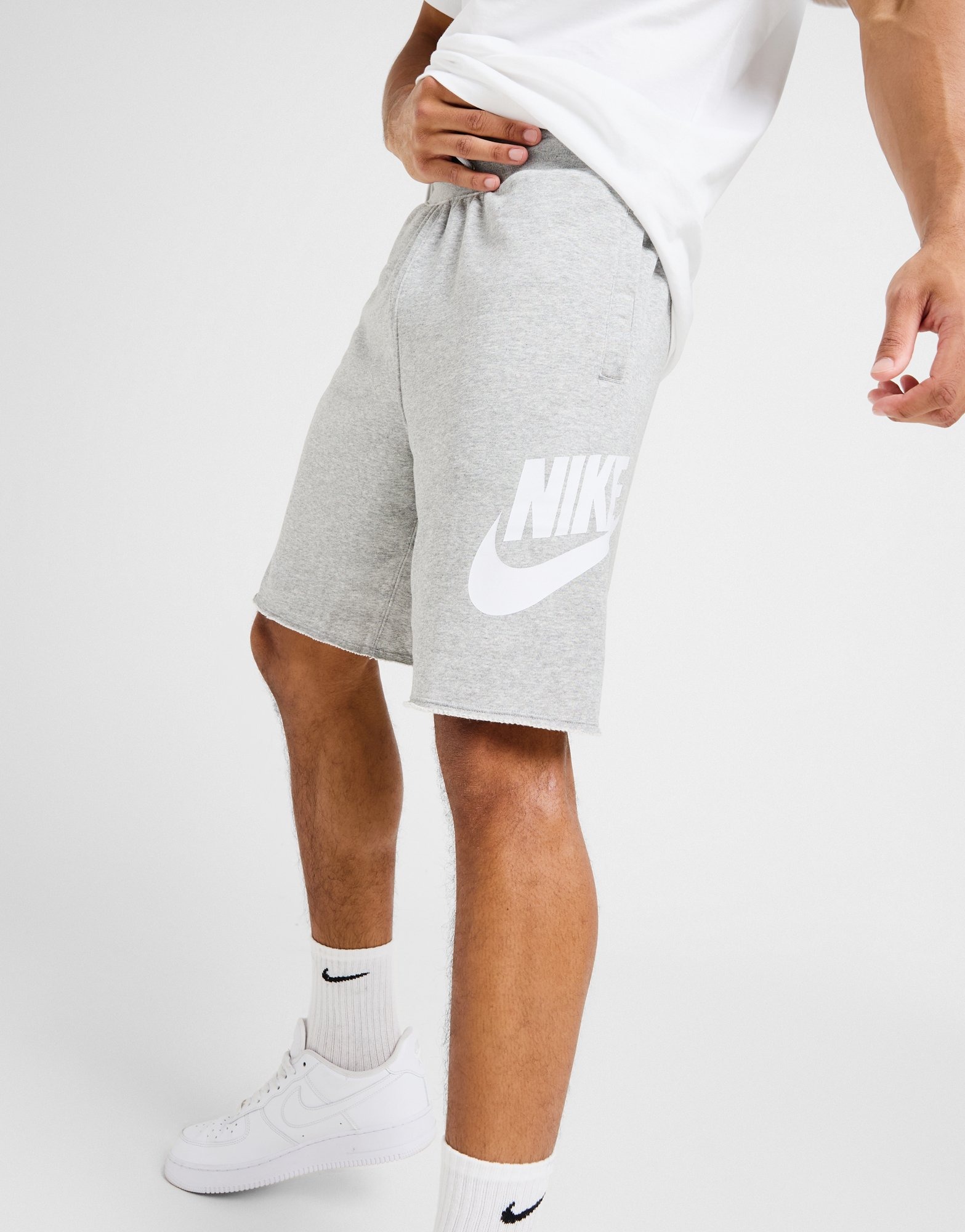 jd grey nike shorts