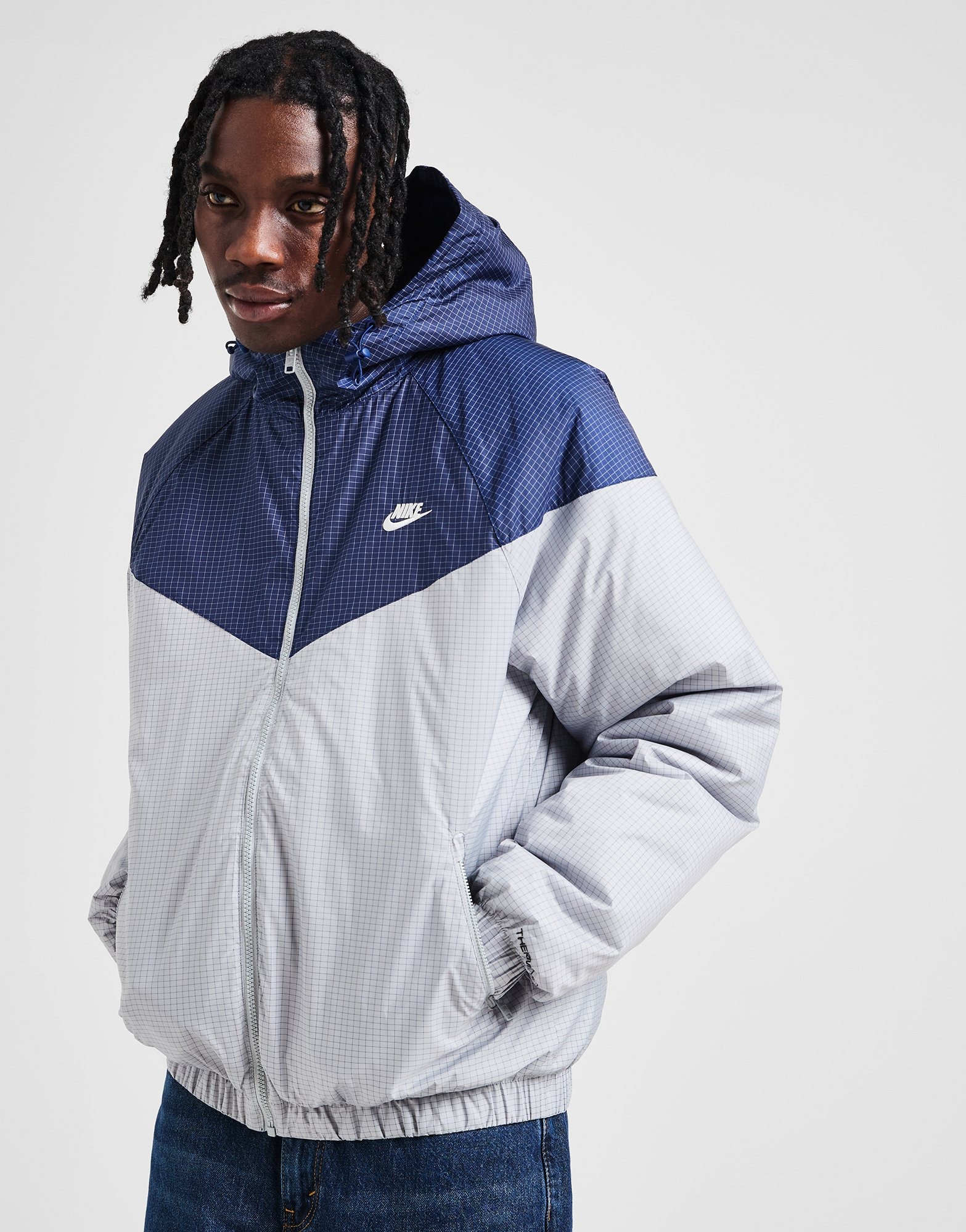 Grey Nike Therma-FIT Water Repellent Jacket - JD Sports Global