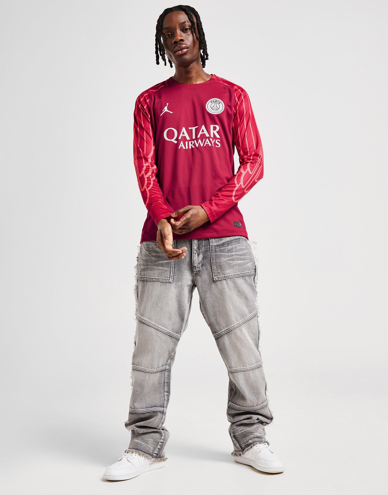 Red Jordan Paris Sain Germain 2024/25 Goalkeeper Fourth