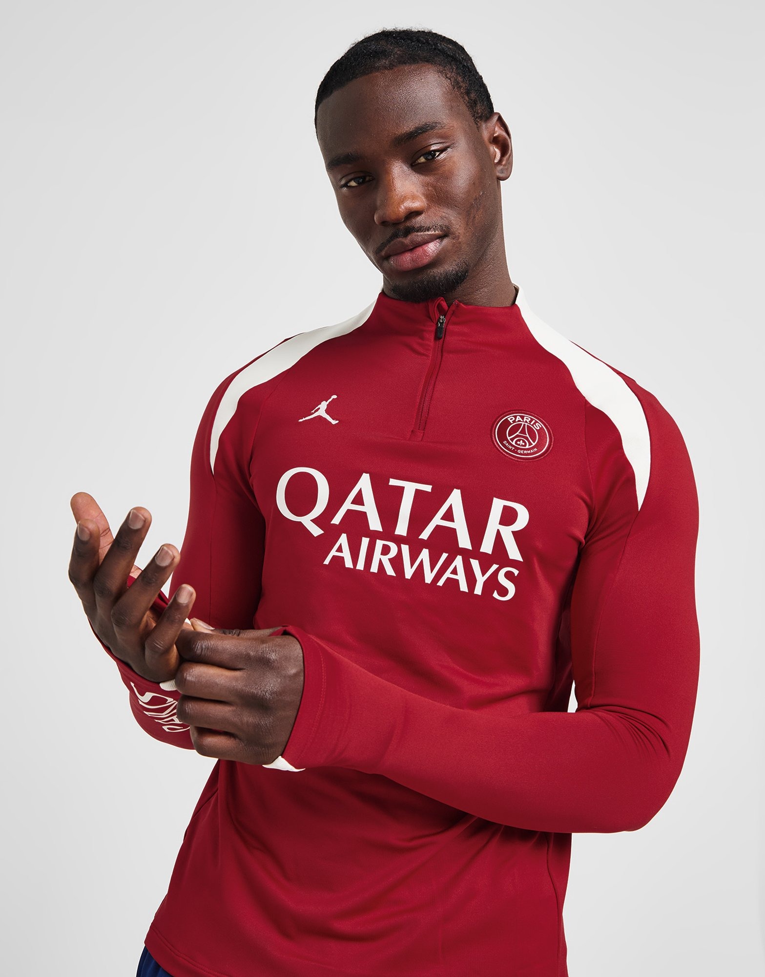 Paris Saint-Germain x Jordan Strike Drill Top - Black - Kids