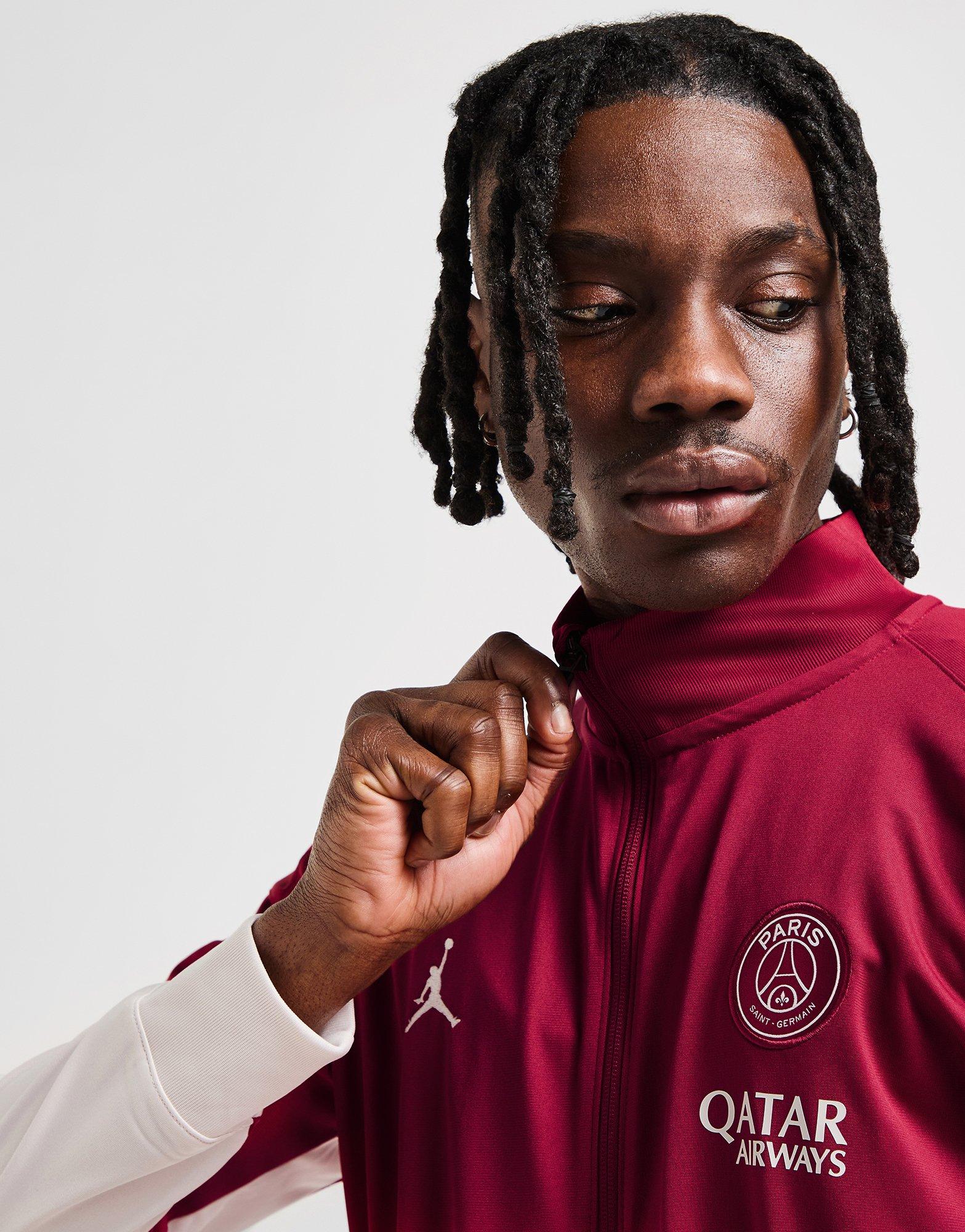 t*k様 Jordan PSG ジャージセット レッド/ブラック Jordan x PSG black UCL training technical tracksuit 2024/25