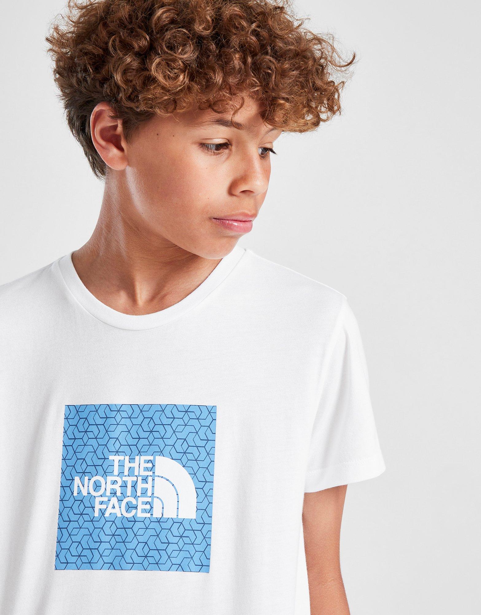 The North Face Box Geometric Logo T-Shirt Junior
