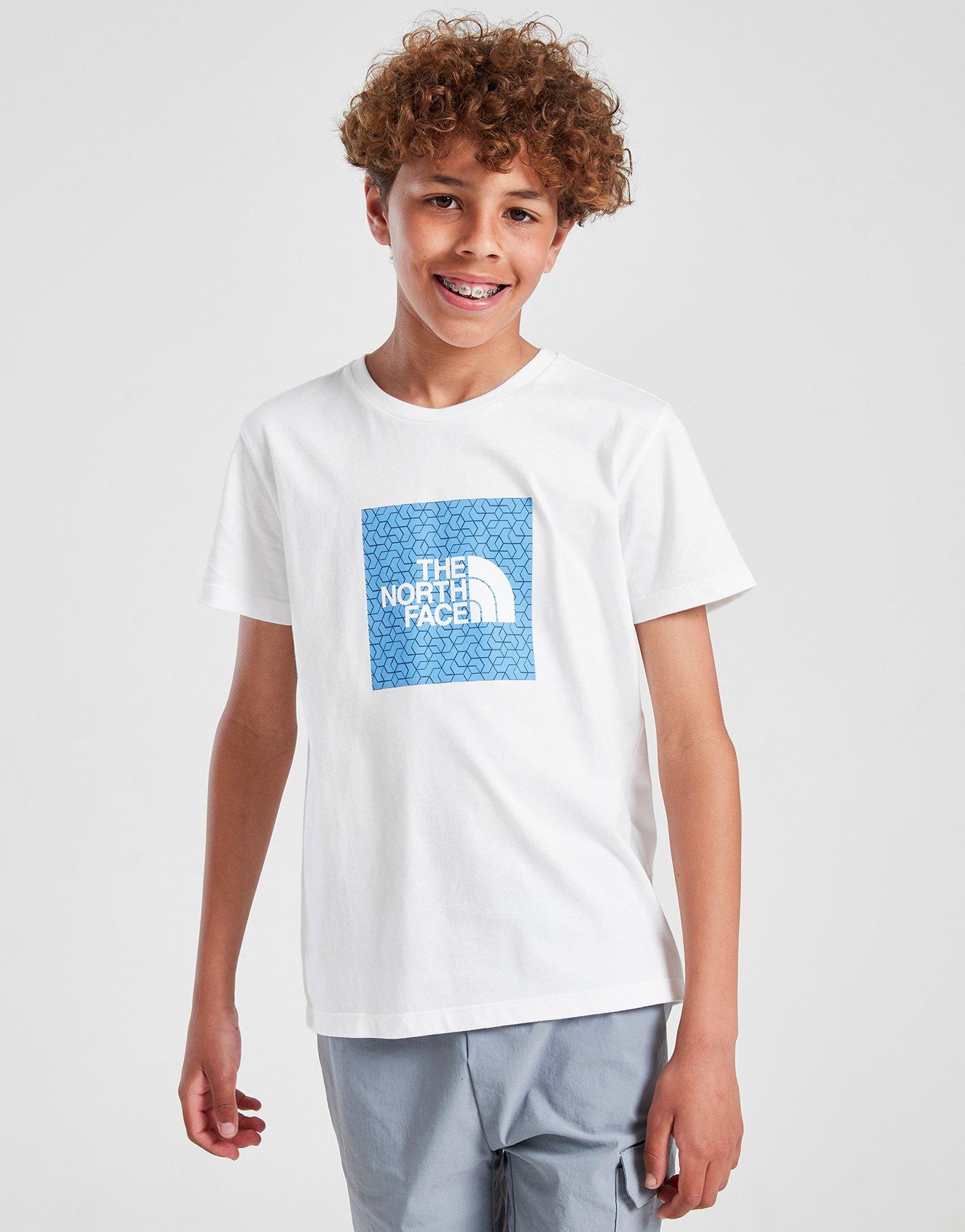 The North Face Box Geometric Logo T-Shirt Junior