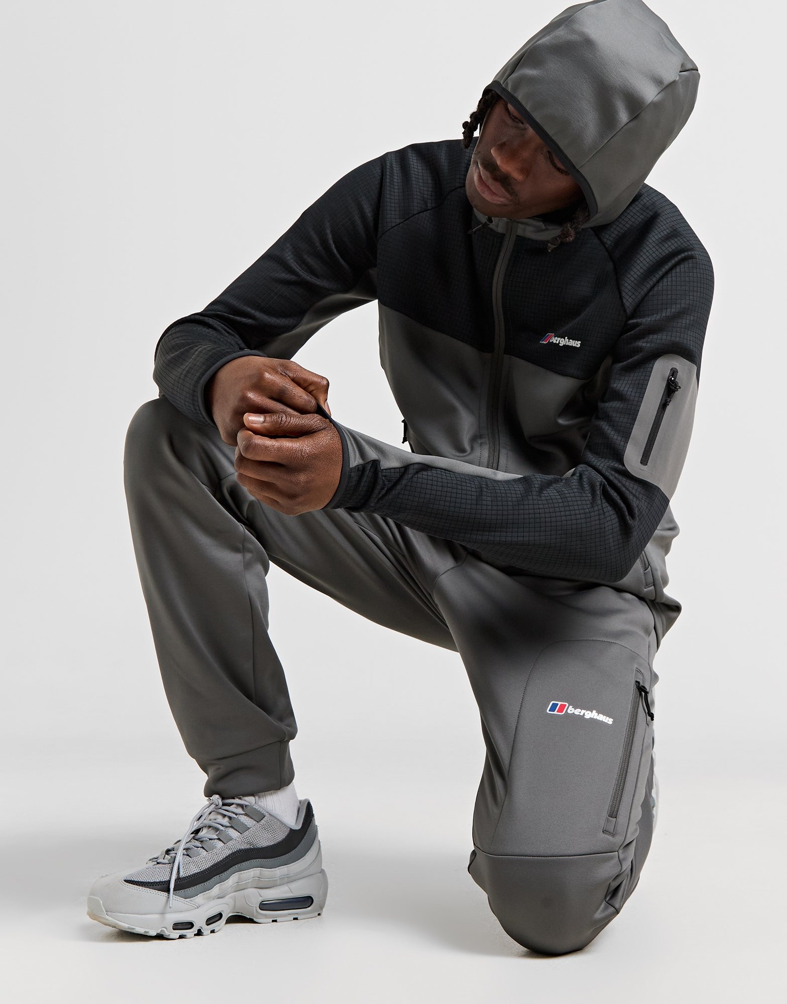 Berghaus HILLWALKER PANT - Pantaloni outdoor - black/nero