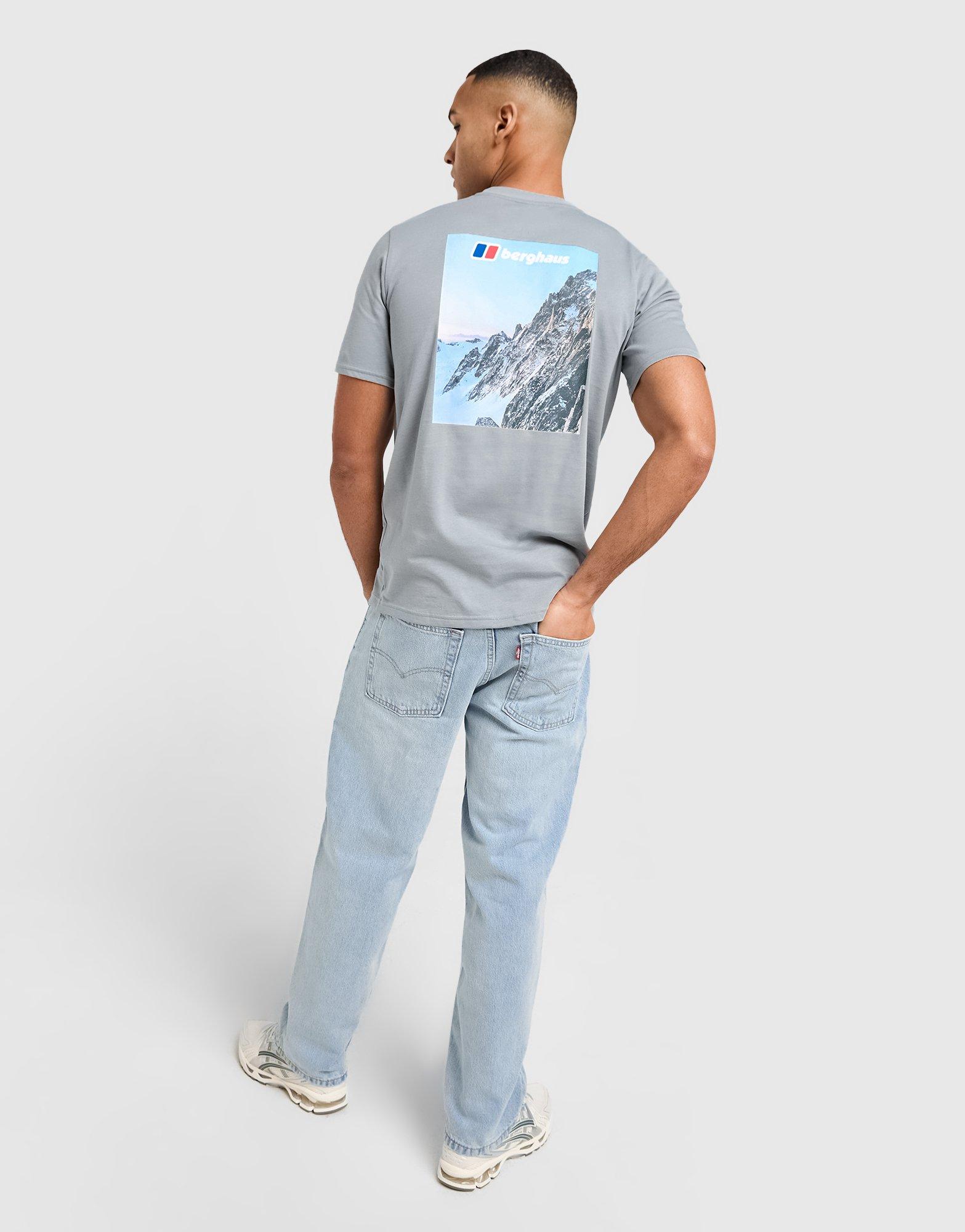 Grey Berghaus Mountain Horizon T-Shirt | JD Sports UK