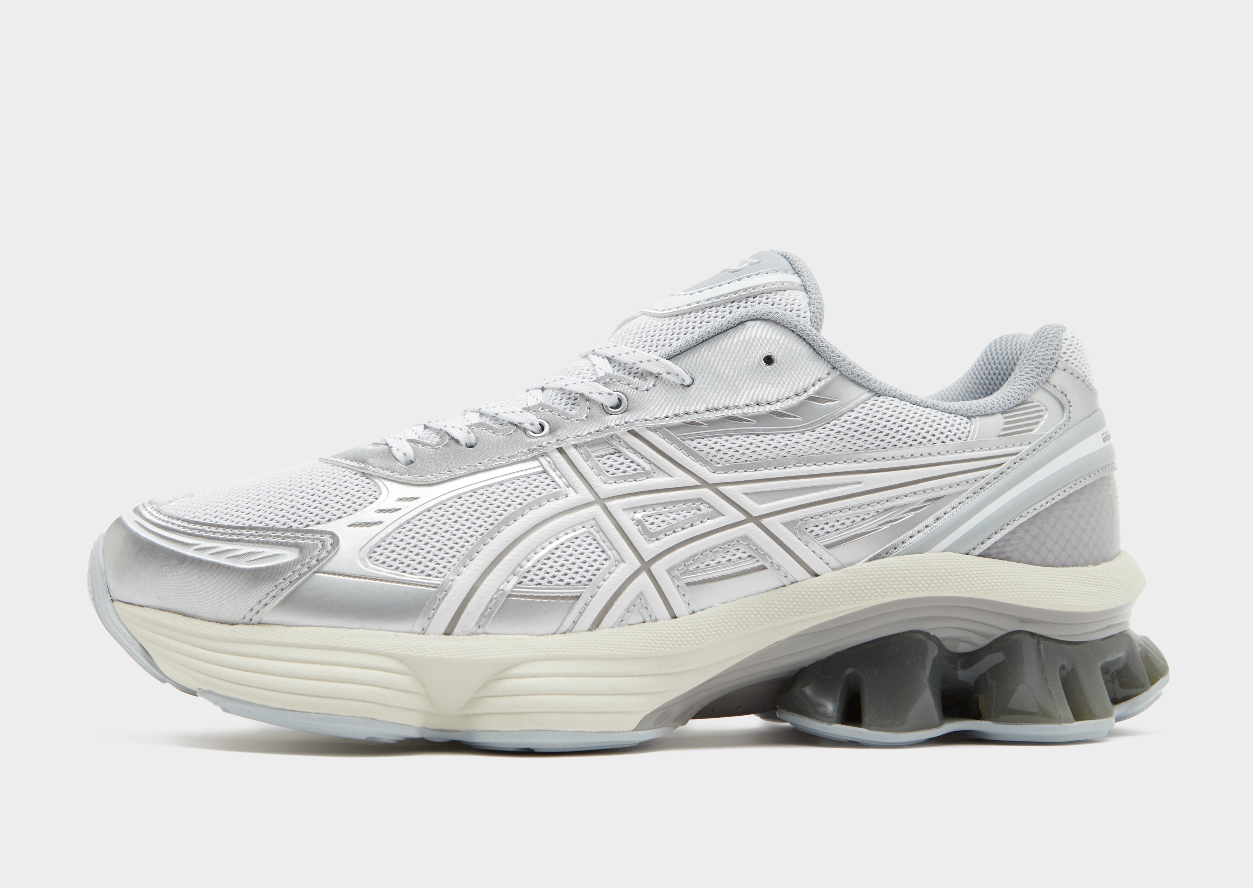 White ASICS GEL-KINETIC FLUENT JD Sports UK - Main Image